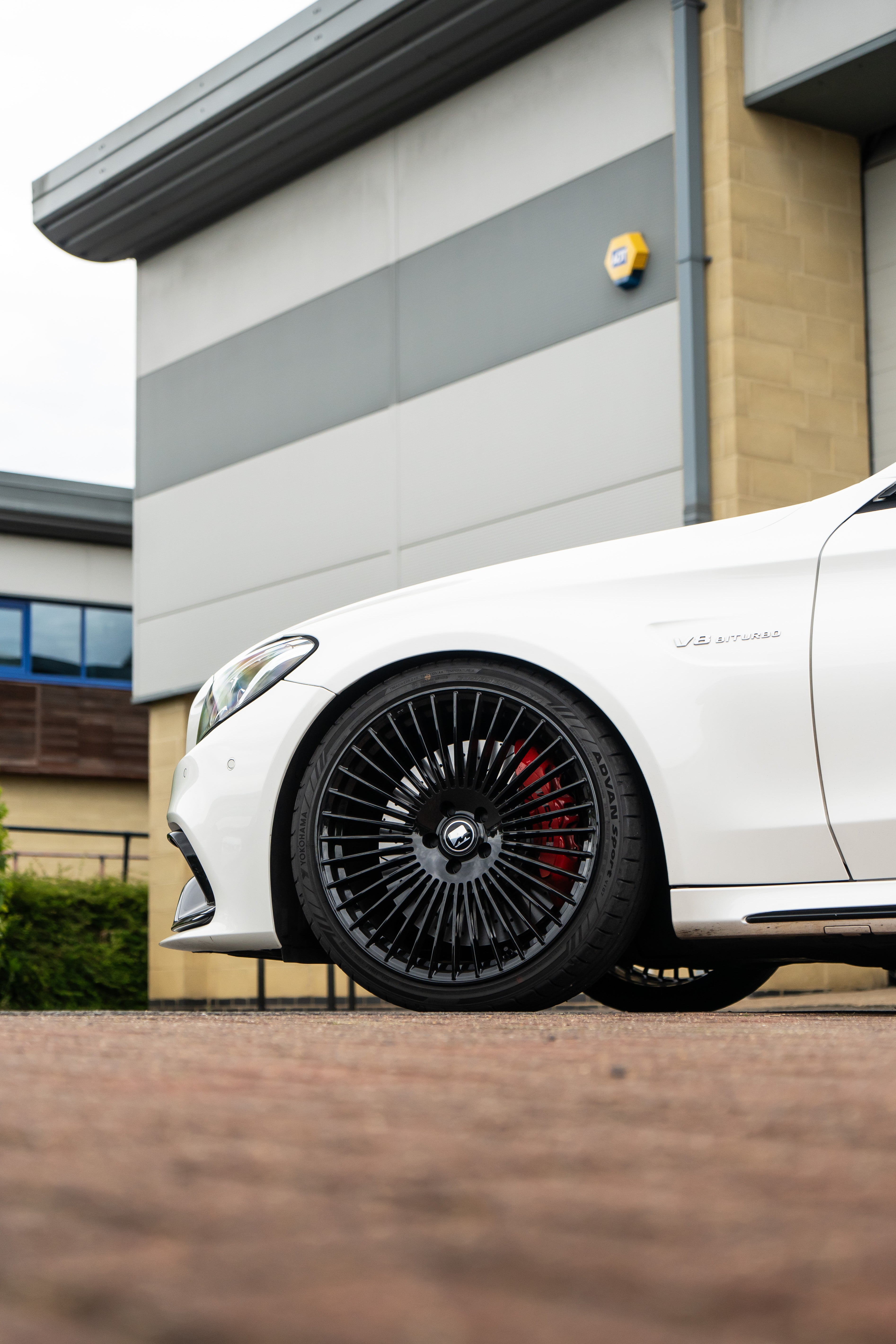 Mercedes C63 M-W5 20" Precision Black Motech Wheel