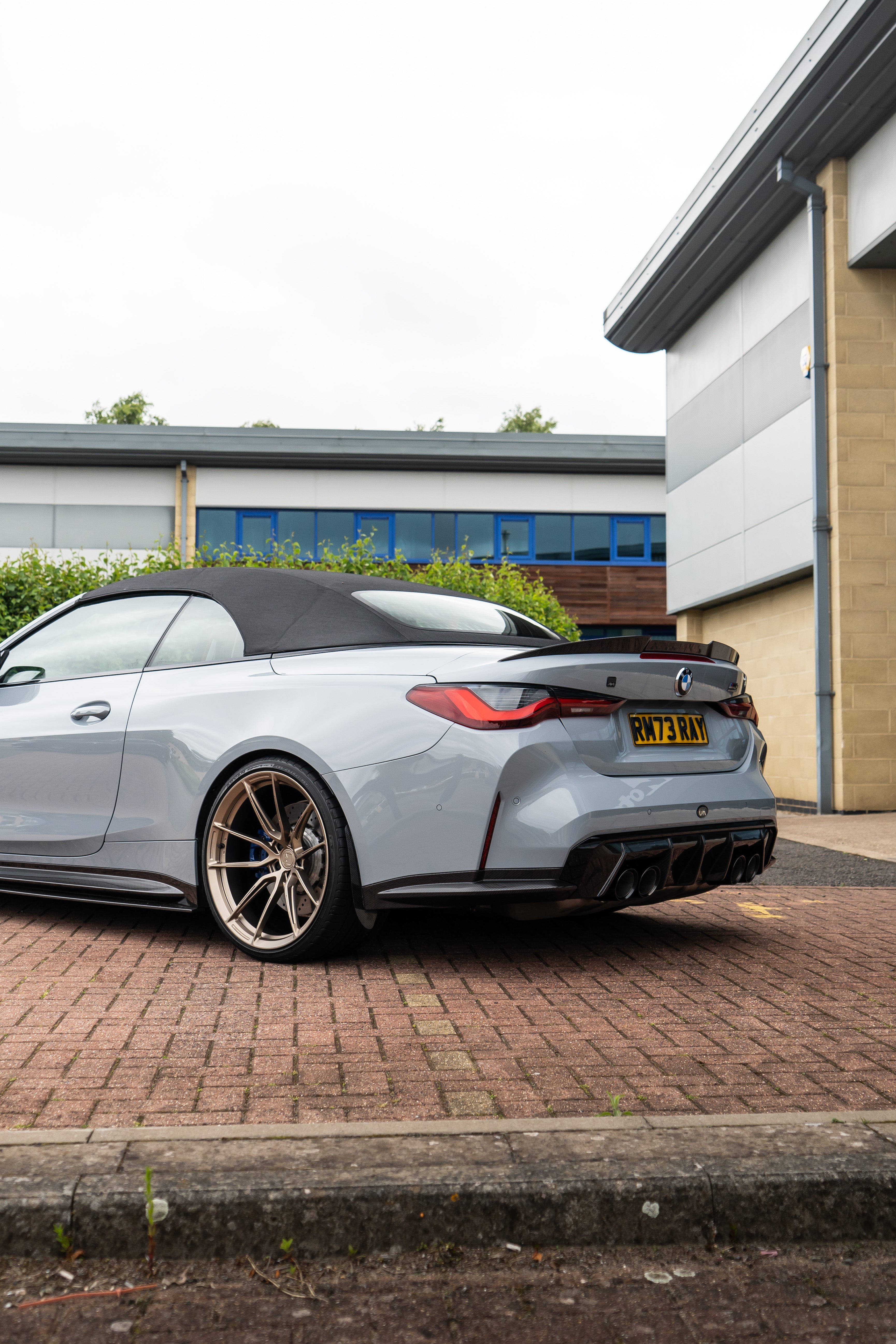 M4 G82 M-W4 20 / 21" Neodyme Gold Forged Wheels