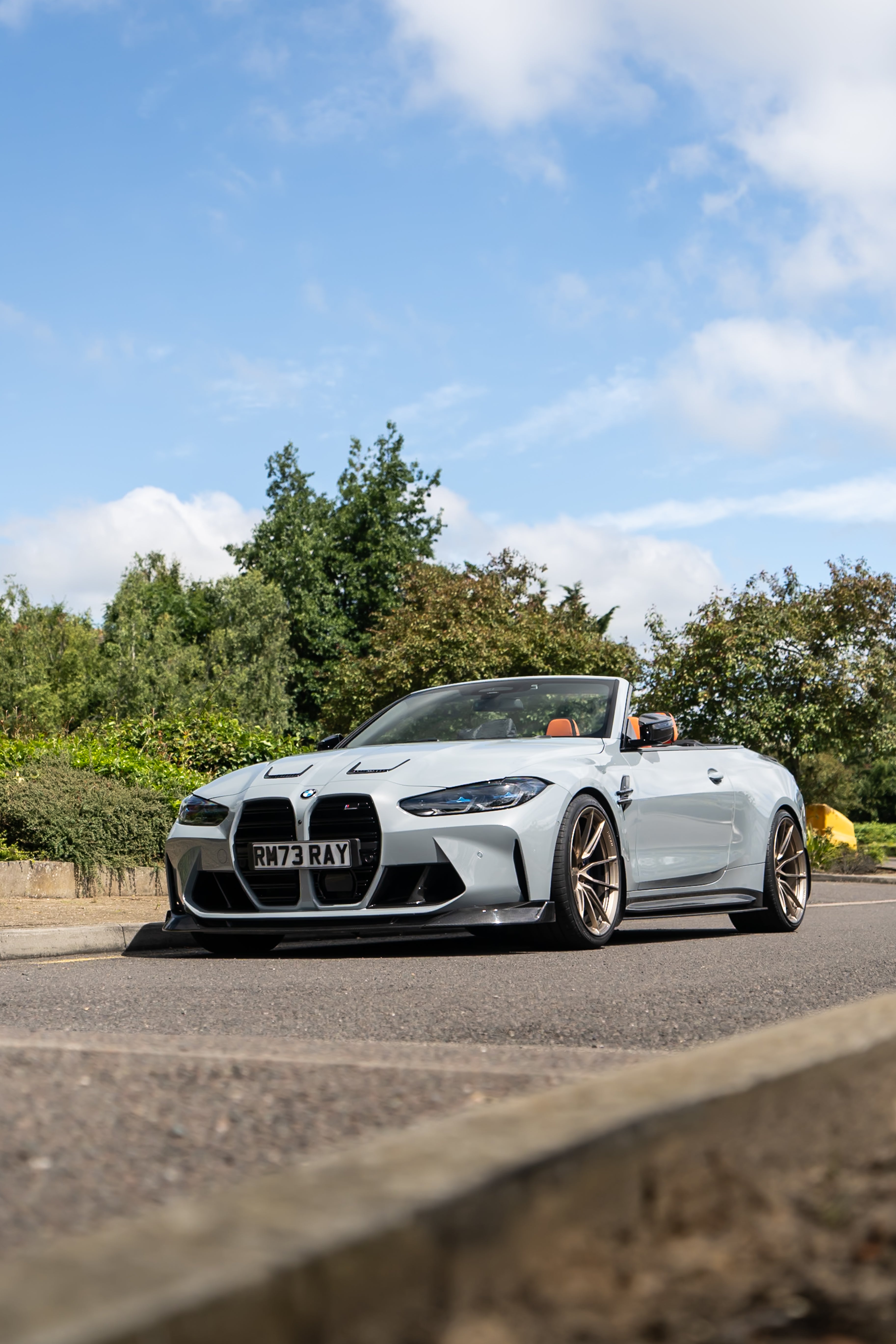 M4 G82 M-W4 20 / 21" Neodyme Gold Forged Wheels