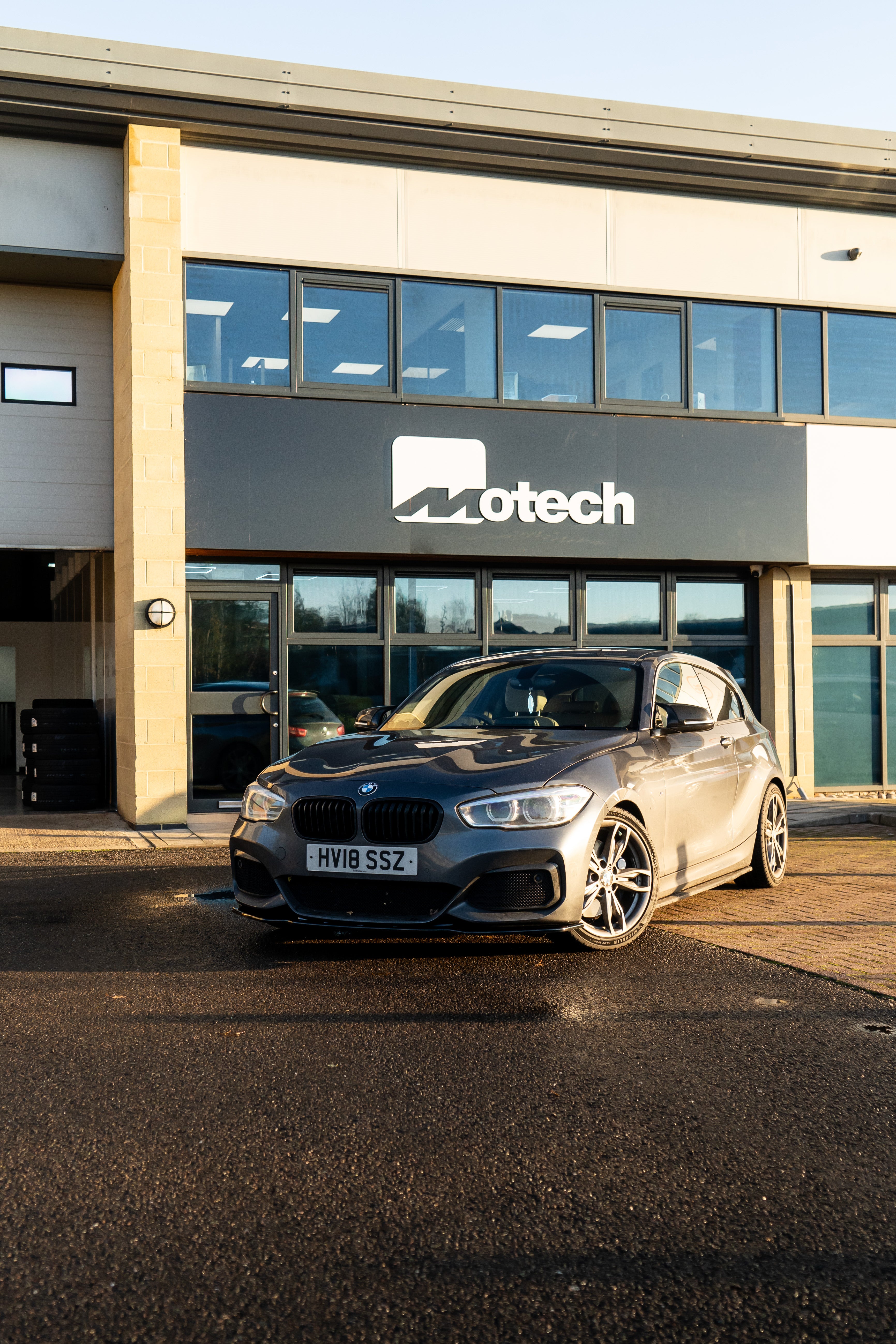 BMW F20 F21 1 Series  M135i M140  (LCI) Maxton Design Front Splitter