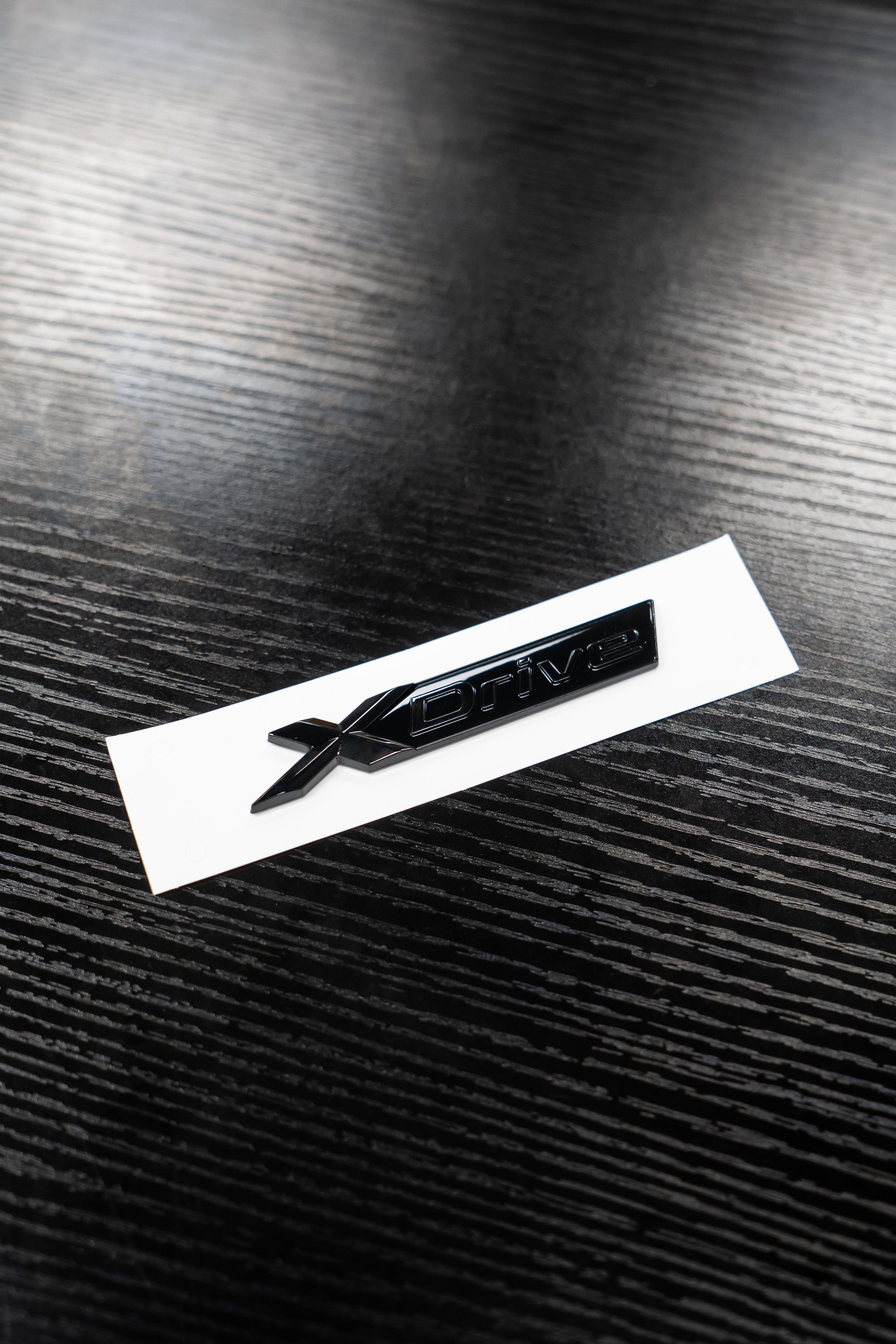 BMW Gloss Black X-Drive Badge