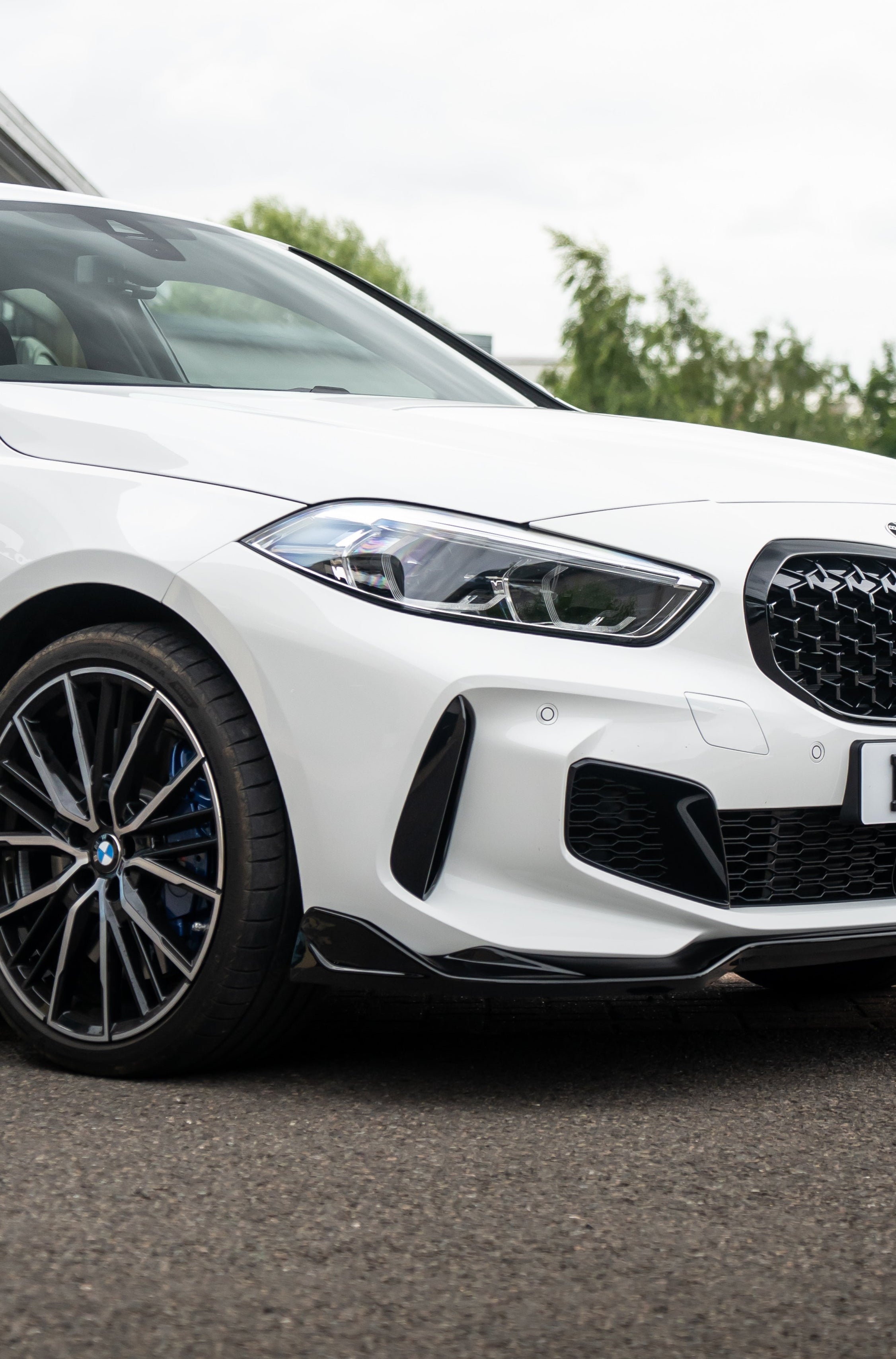 BMW F40 M135i xDrive M Performance Front Bumper Inserts