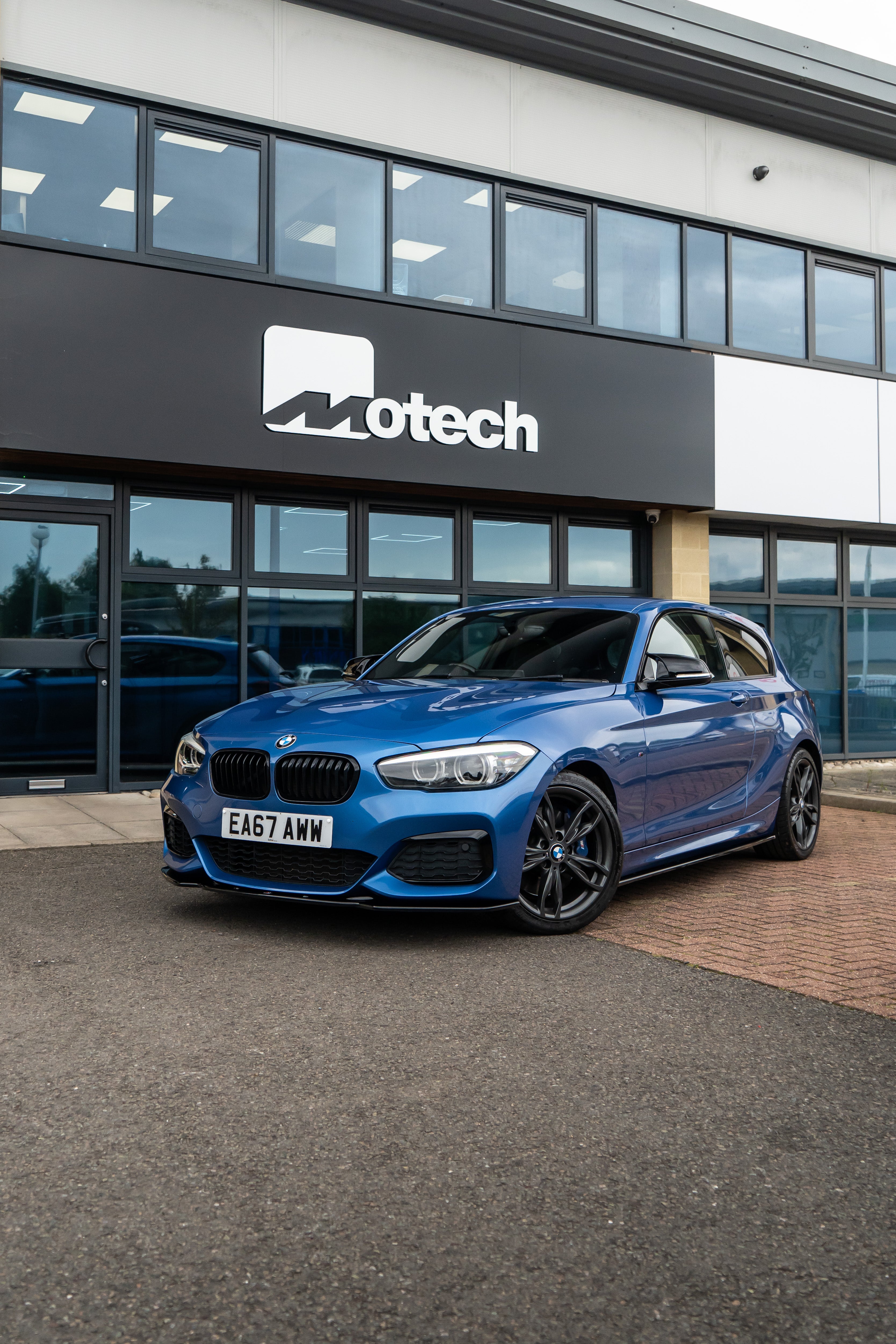 BMW F20 F21 1 Series  M135i M140  (LCI) Maxton Design Front Splitter