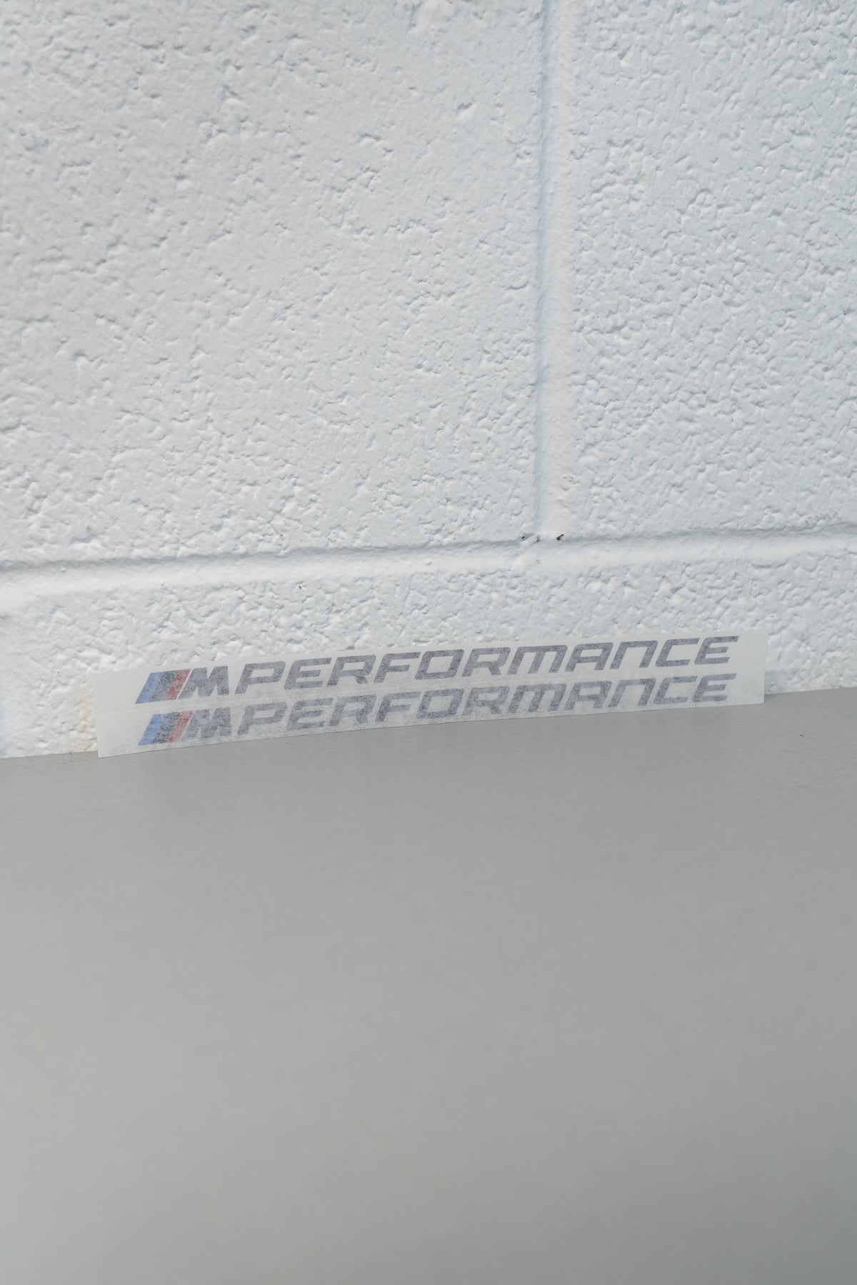 Genuine BMW M Performance Stickers