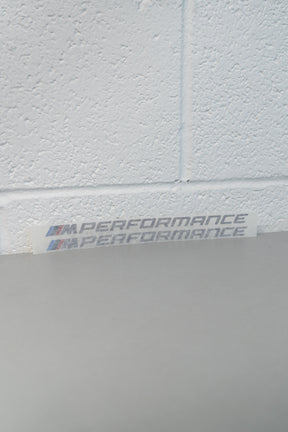 Genuine BMW M Performance Stickers