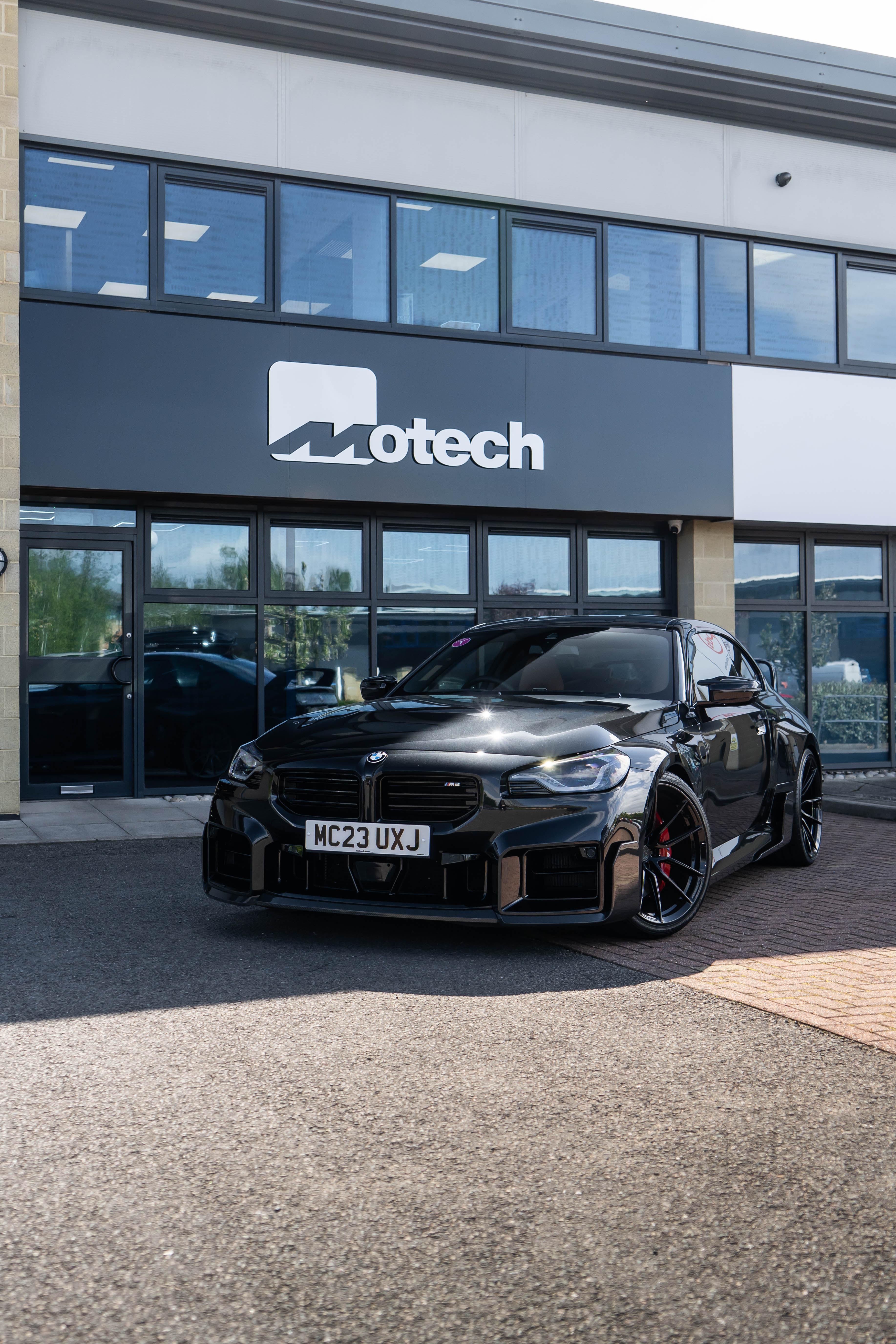 BMW M2 G87 M Performance Style Carbon Front Splitter