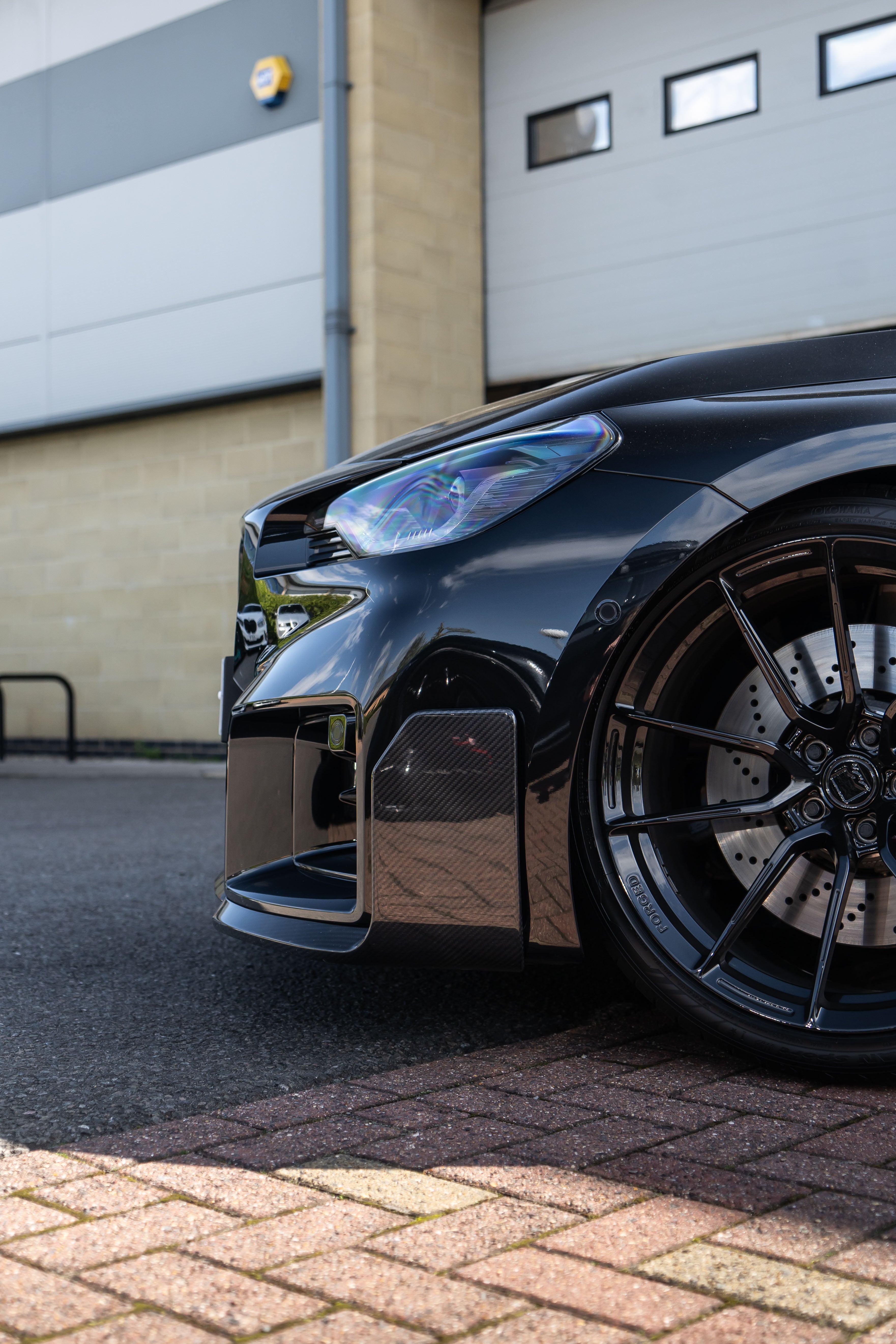 BMW M2 G87 M Performance Style Carbon Front Splitter