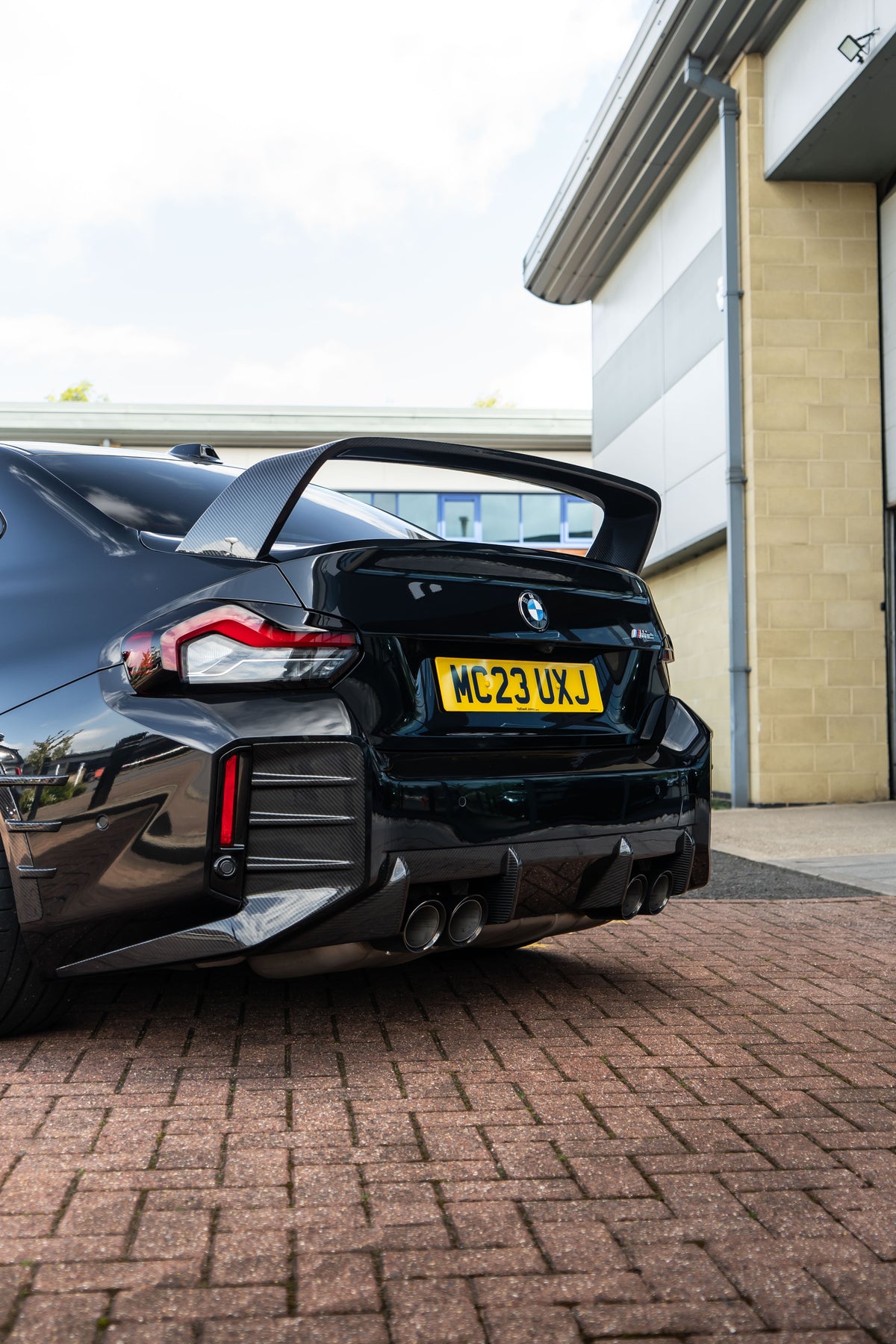 BMW M2 G87 M Performance Style Carbon Boot Spoiler