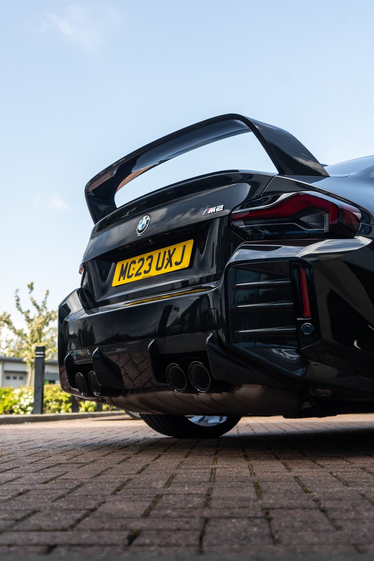 BMW M2 G87 M Performance Style Carbon Rear Diffuser