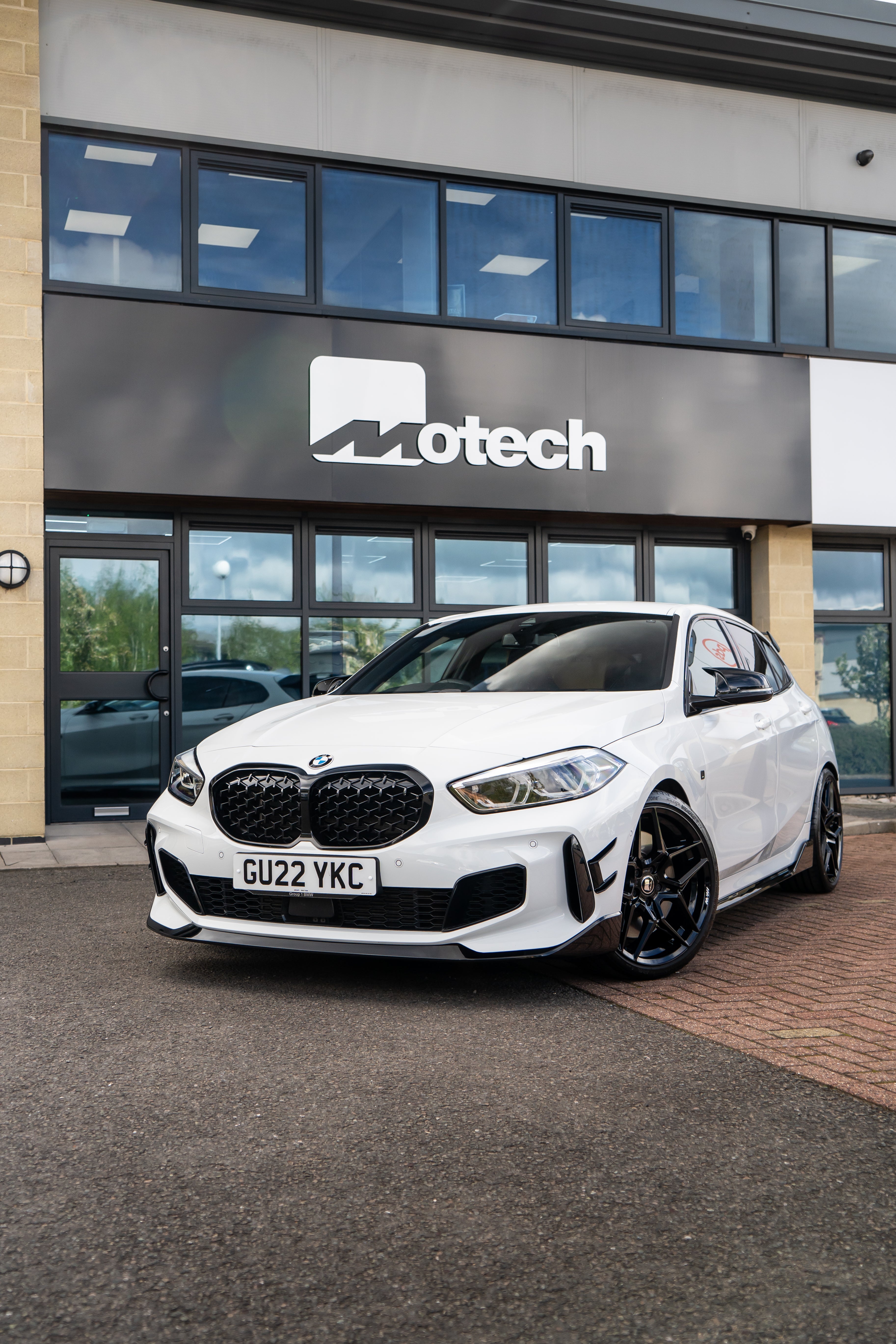 BMW F40 M135i xDrive M Performance Front Aero Flicks