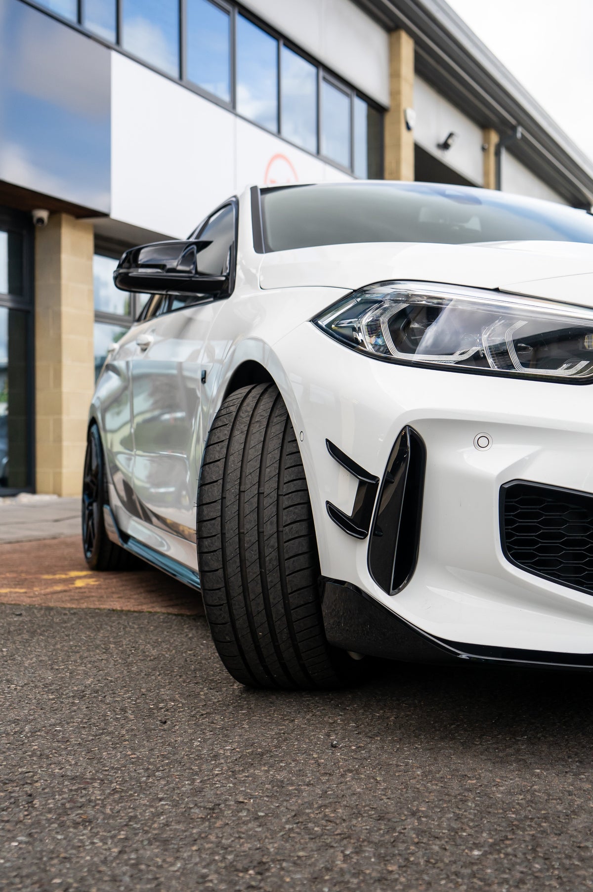 BMW F40 M135i xDrive M Performance Front Aero Flicks