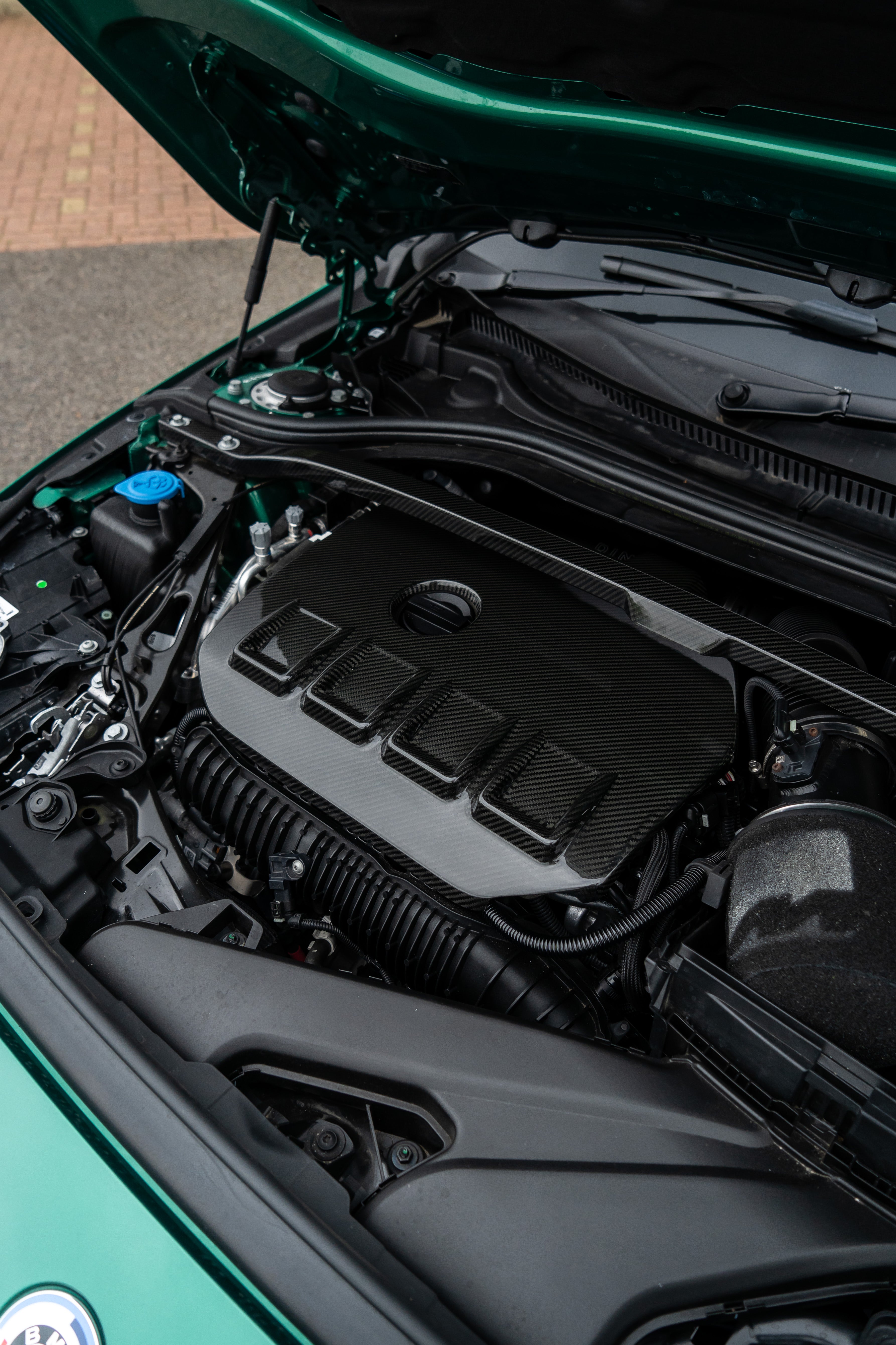 BMW M135i X Drive F40 Maxton Design Carbon Fibre Engine Cover