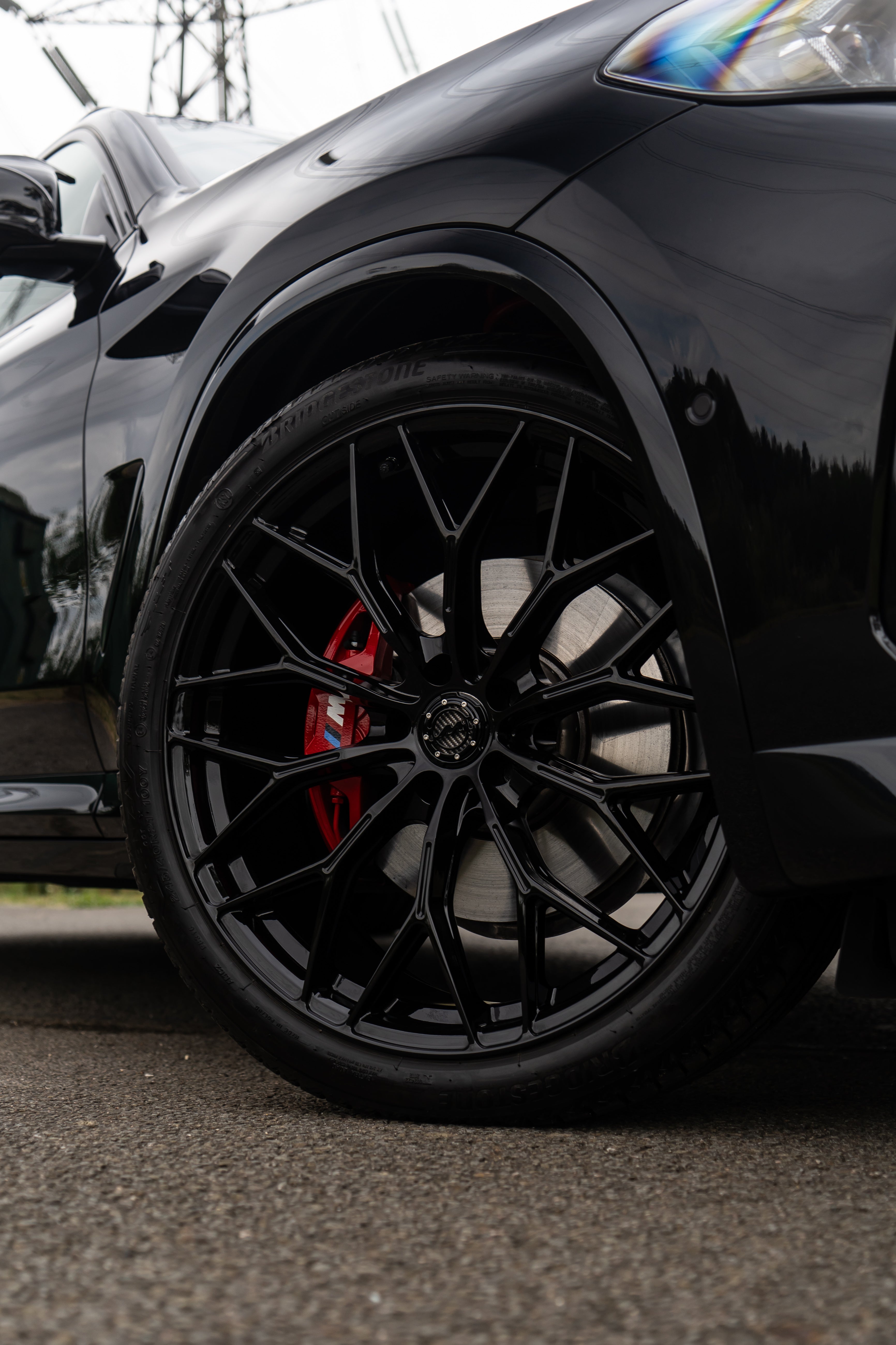 BMW X3 / X4 G01 G02 M-WX 21" Precision Black Motech Wheel