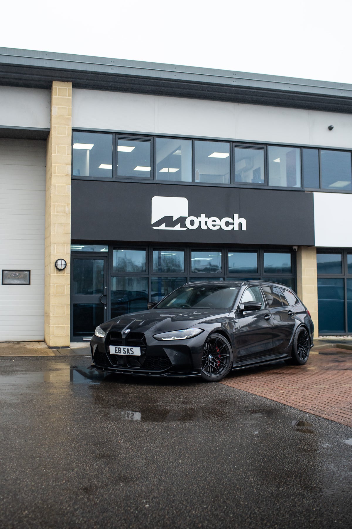 BMW G80 M3 Competition Maxton Design Gloss Black Side Skirts