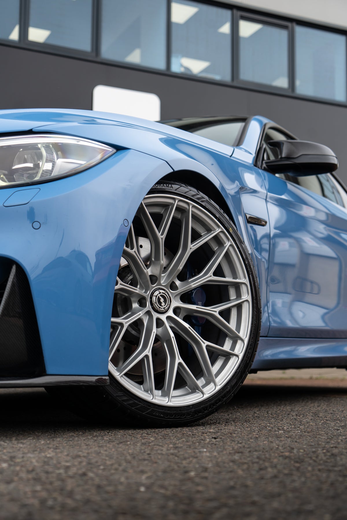 M3 F80 M-WX 20" Frozen Silver Motech Wheel