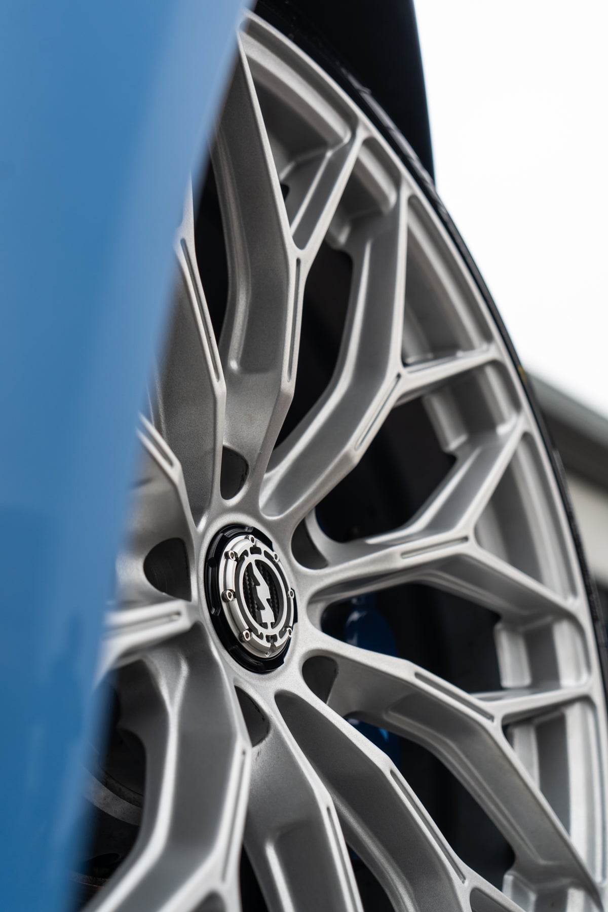 BMW G60 G61 5 Series M-WX 22" Frozen Silver Motech Wheel