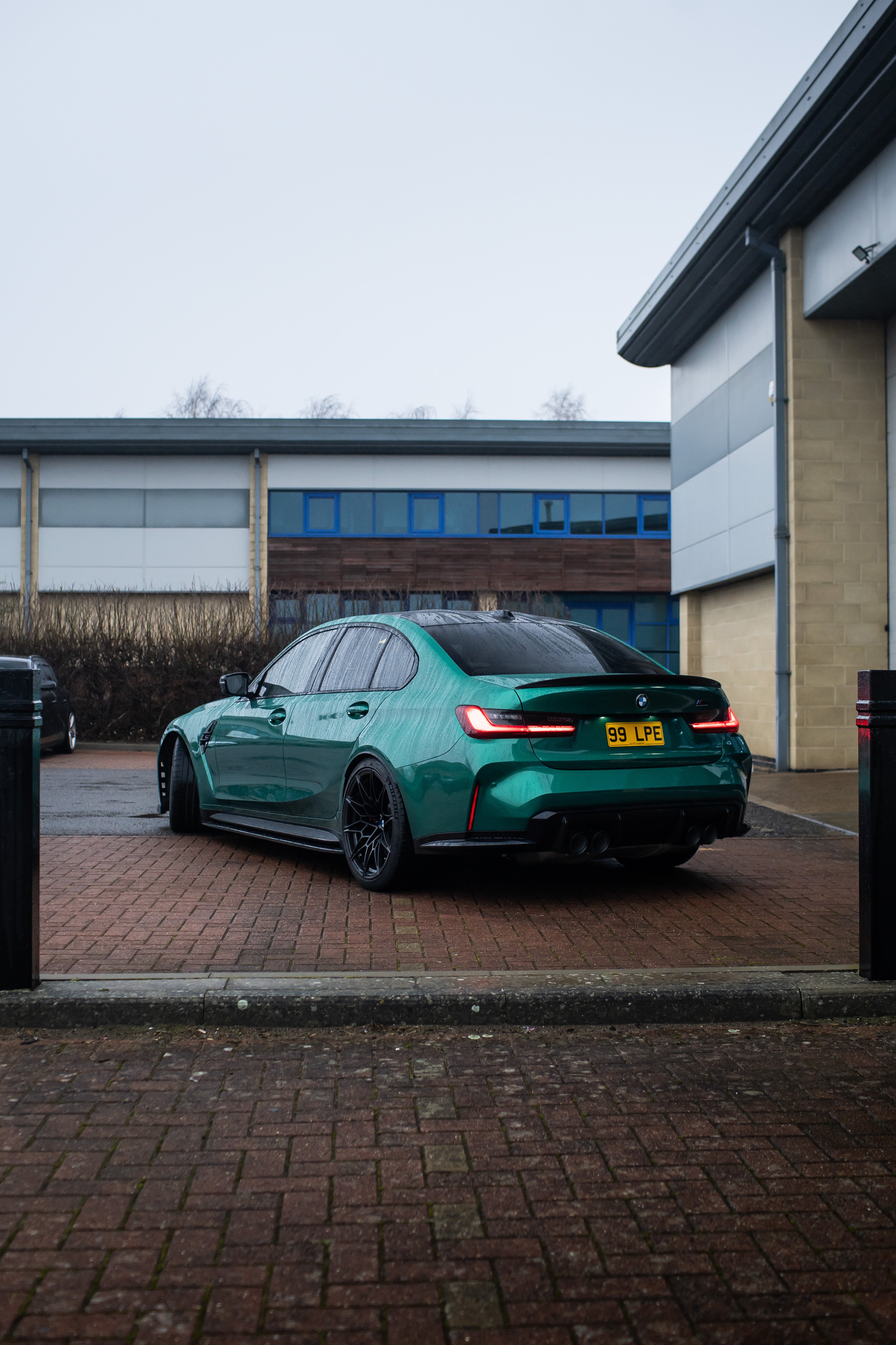 BMW G81 M3 Competition Maxton Design Gloss Black Side Skirts