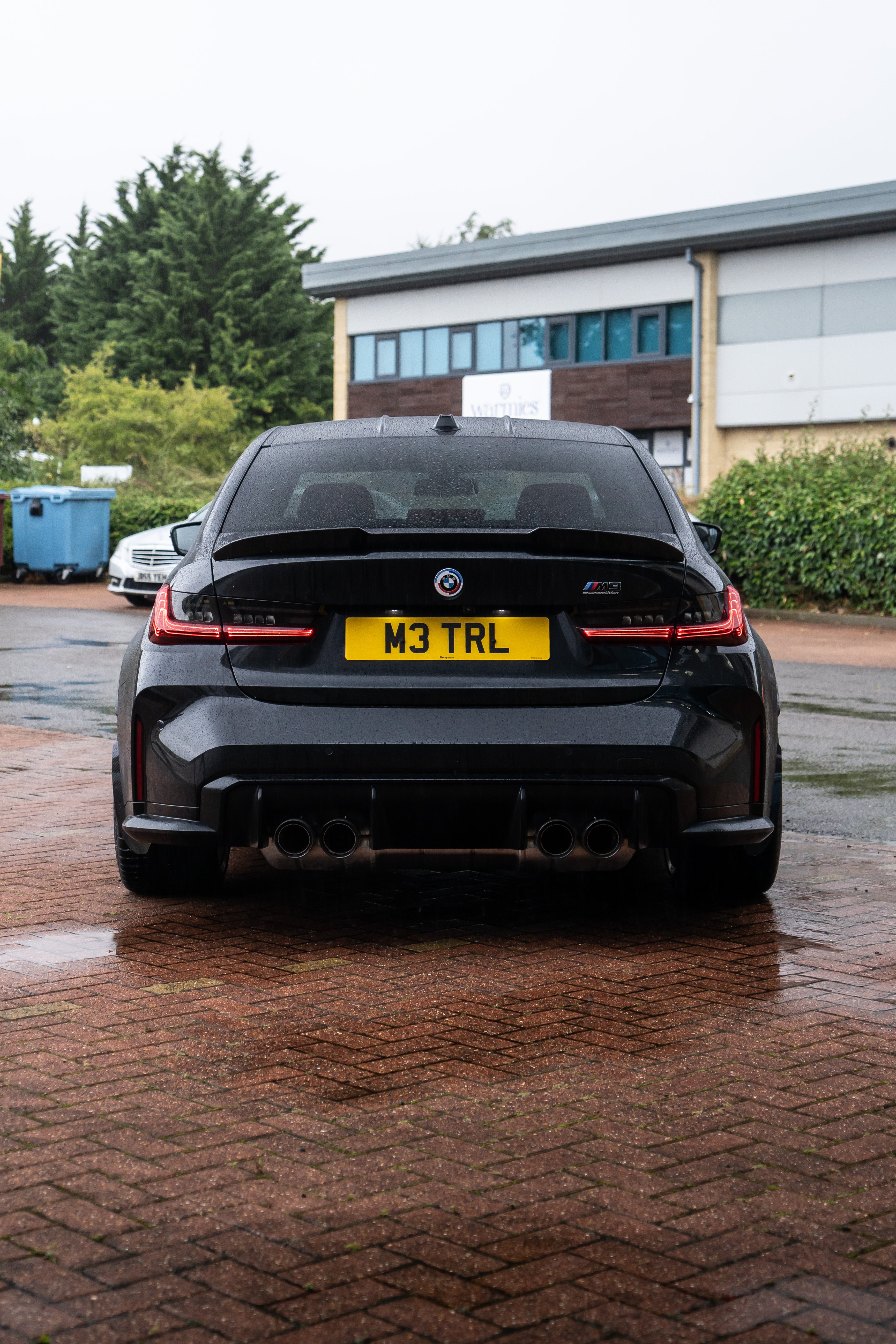 BMW  Genuine M3 Competition LCI Gloss Black Rear Badge