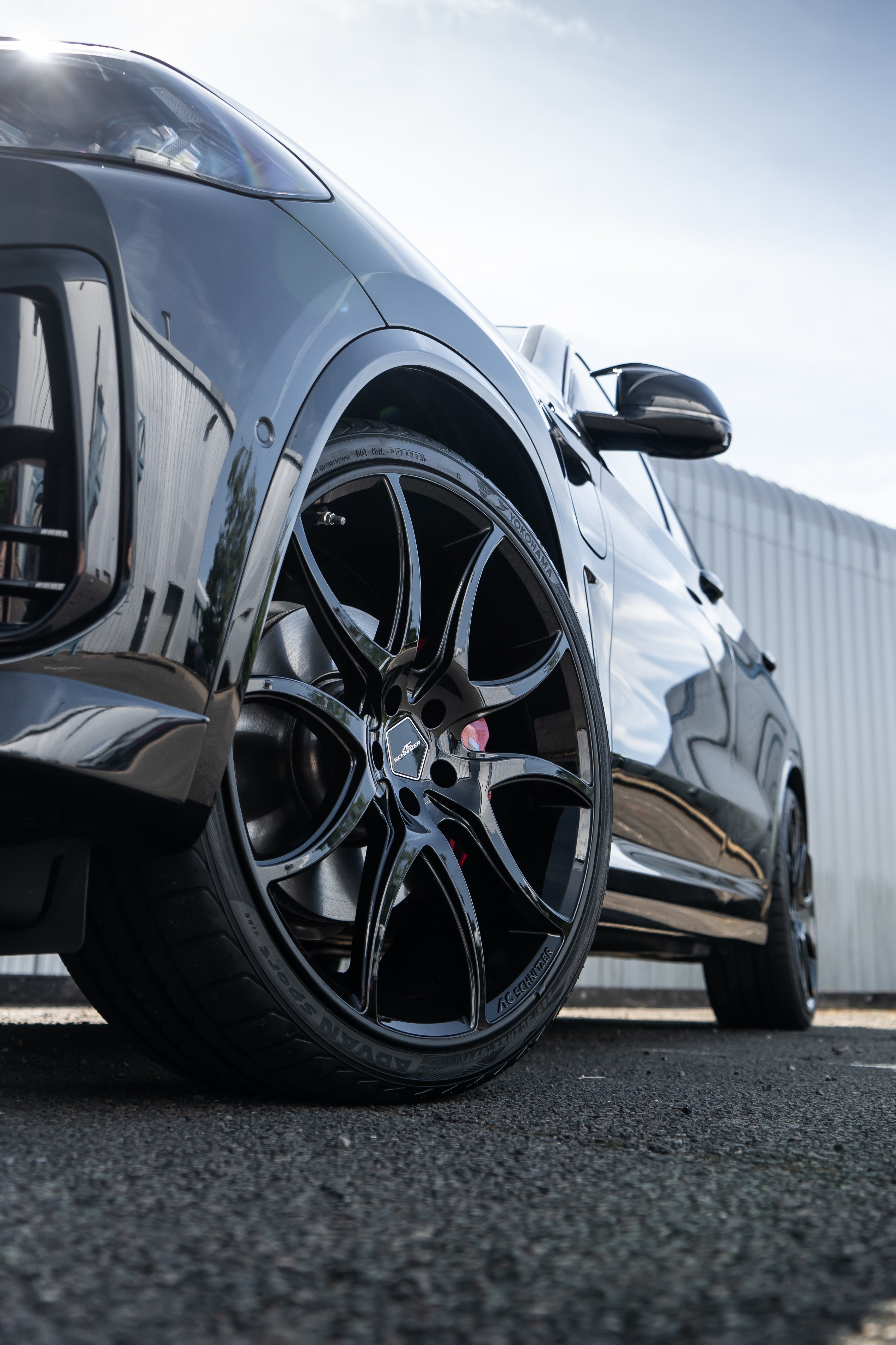 BMW X3/X4 AC2 22" Gloss Black Alloy Wheel Sets