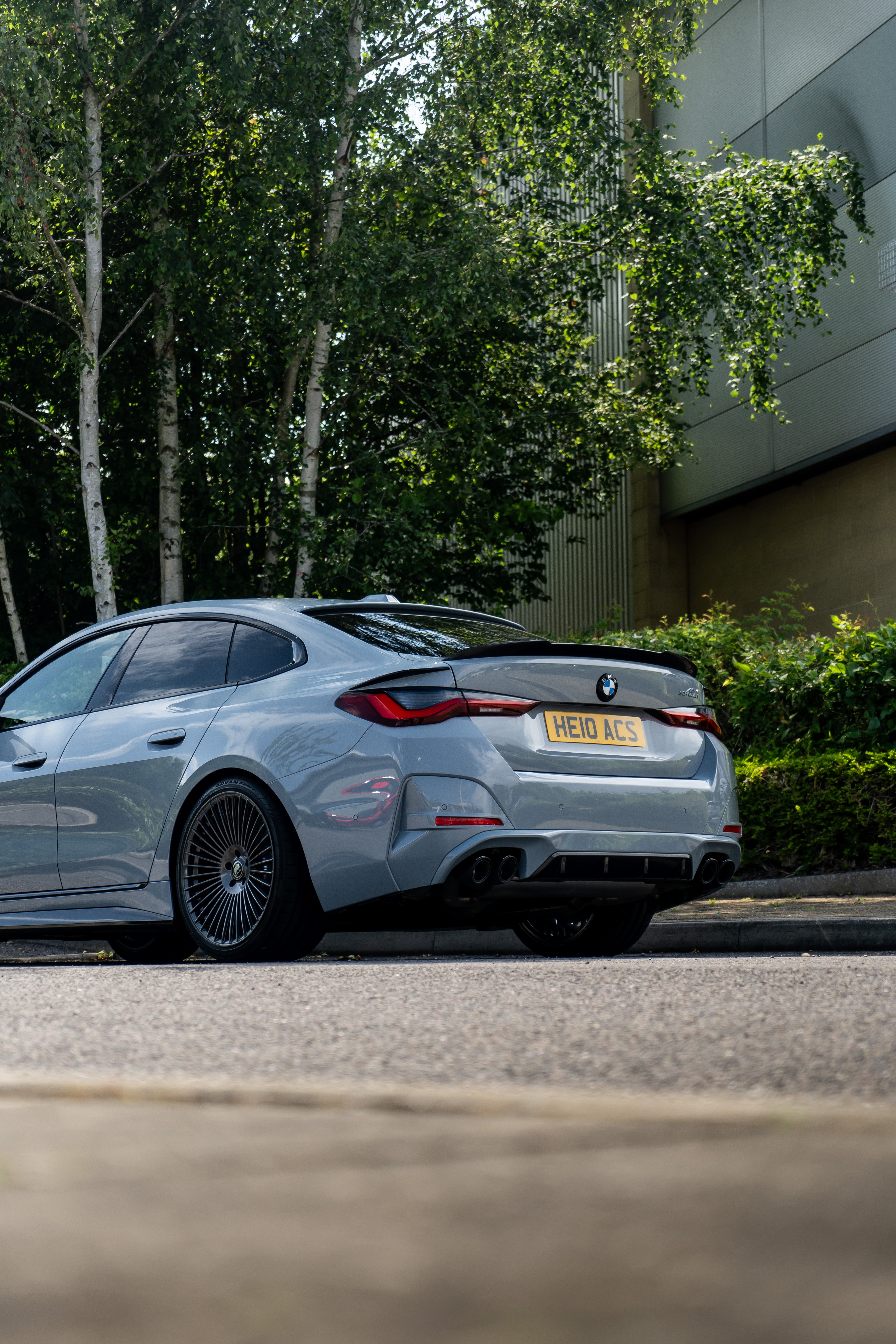 BMW i4 M-W5 20" Carbon Grey Motech Wheel