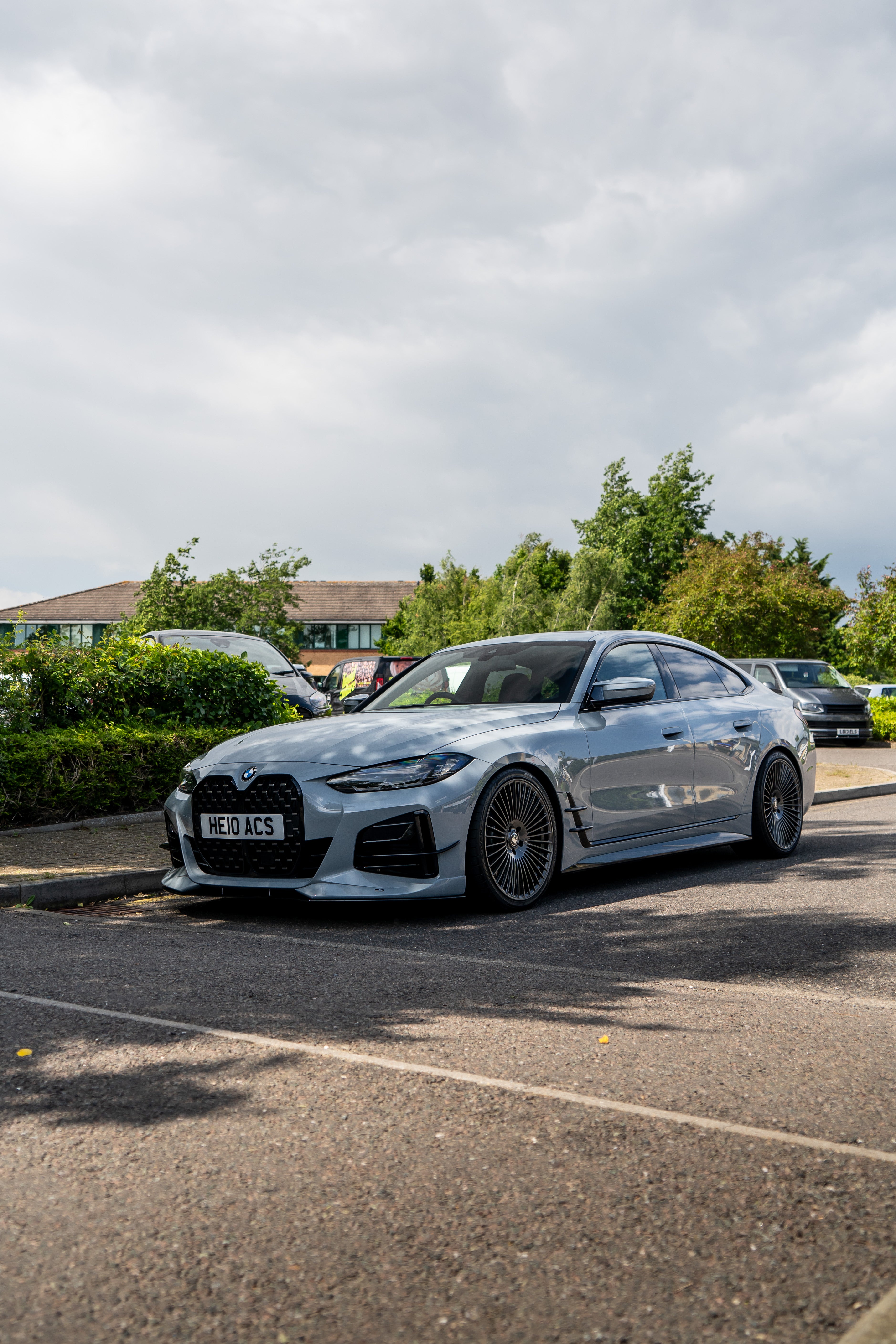 BMW i4 M-W5 20" Carbon Grey Motech Wheel