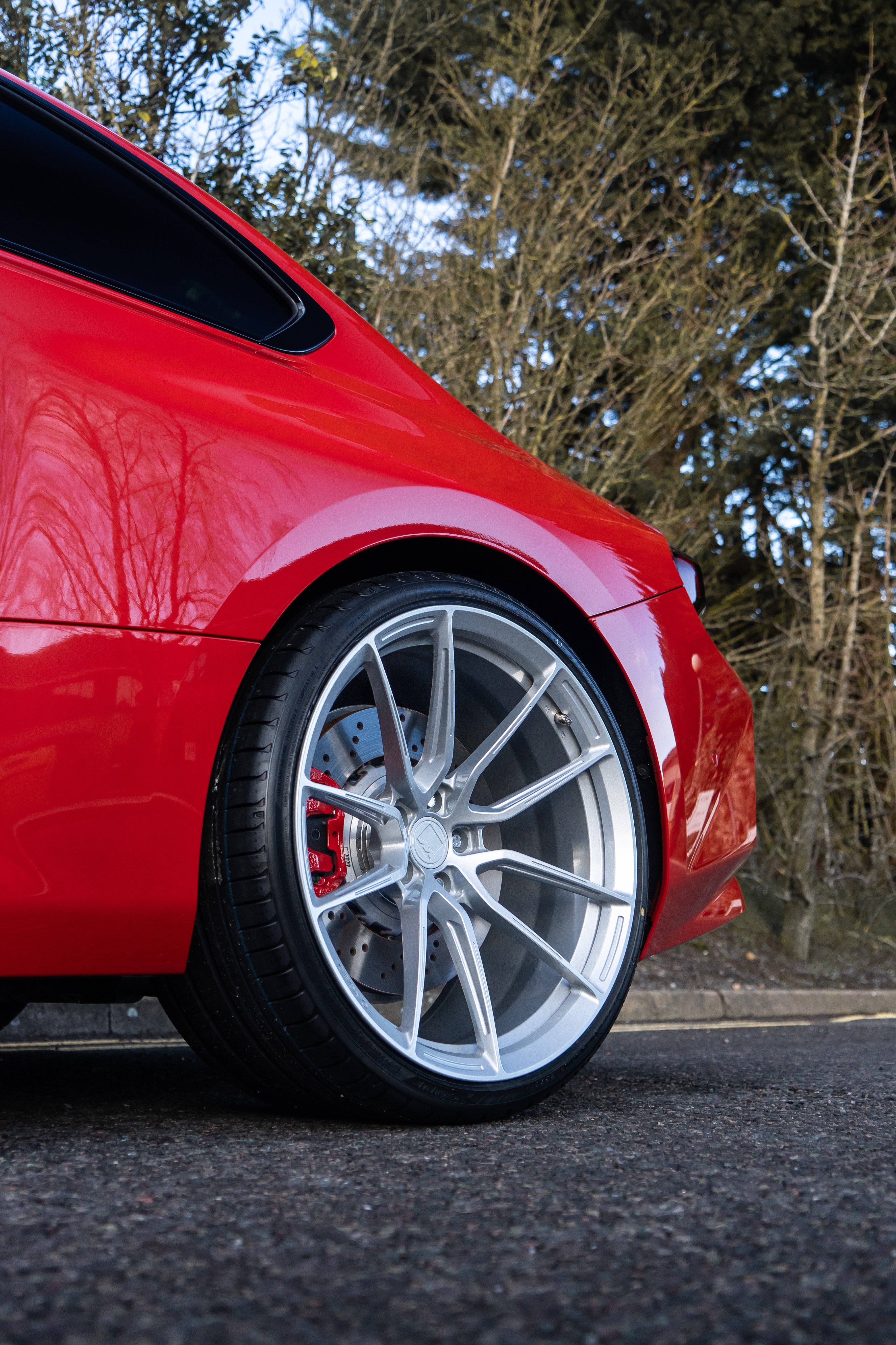 M2 G87 M-W4 20/21" Silver Forged Wheels