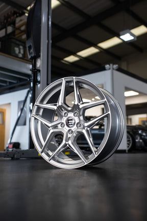 Mini Cooper J01 M-W1 19" Gloss Polished Motech Wheel