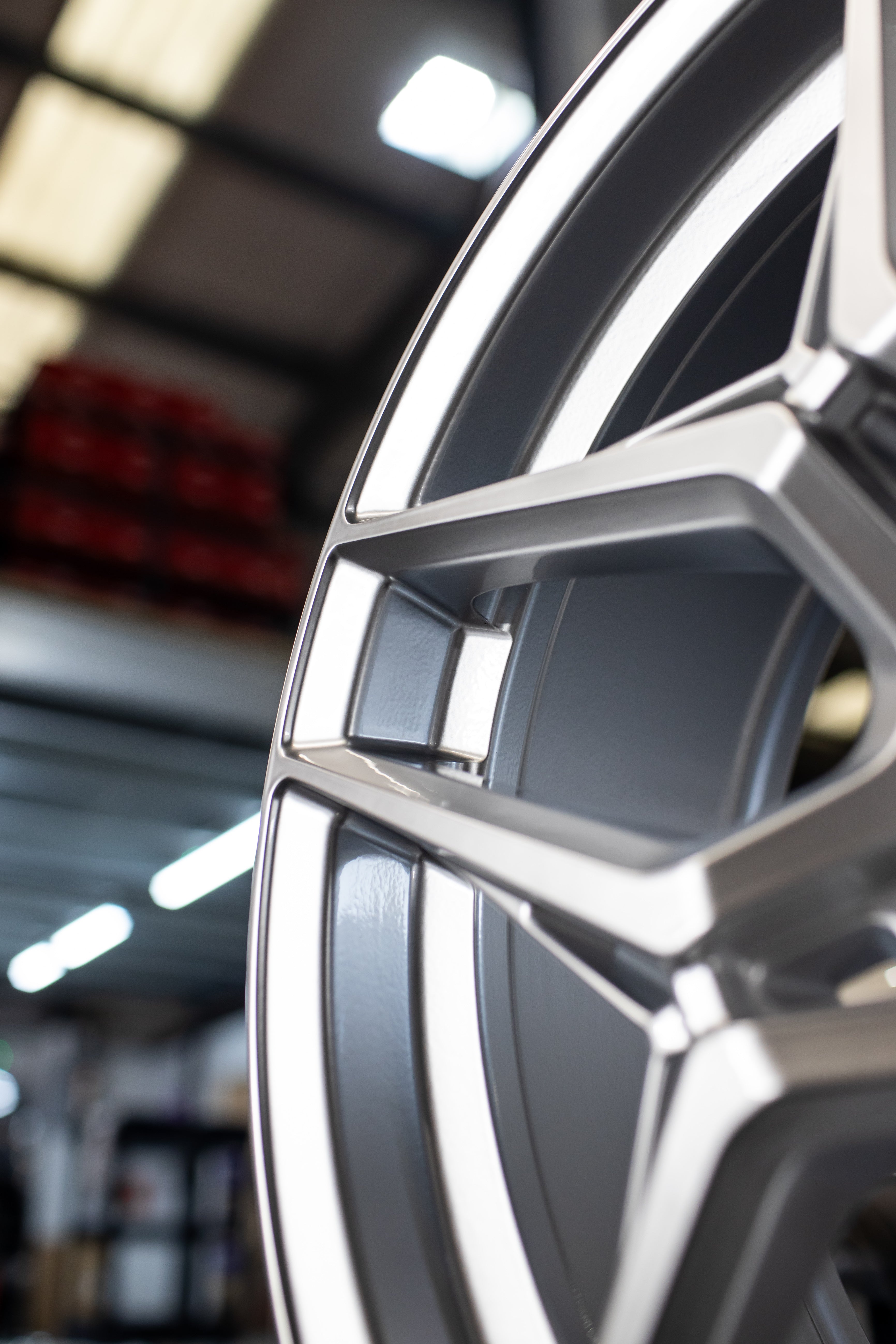 VW Golf Mk7/7.5 GTI/R M-W1 19" Gloss Polished Motech Wheel