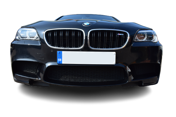 BMW M5 F10 Zunsport Black Front Mesh Grille Set - image 1