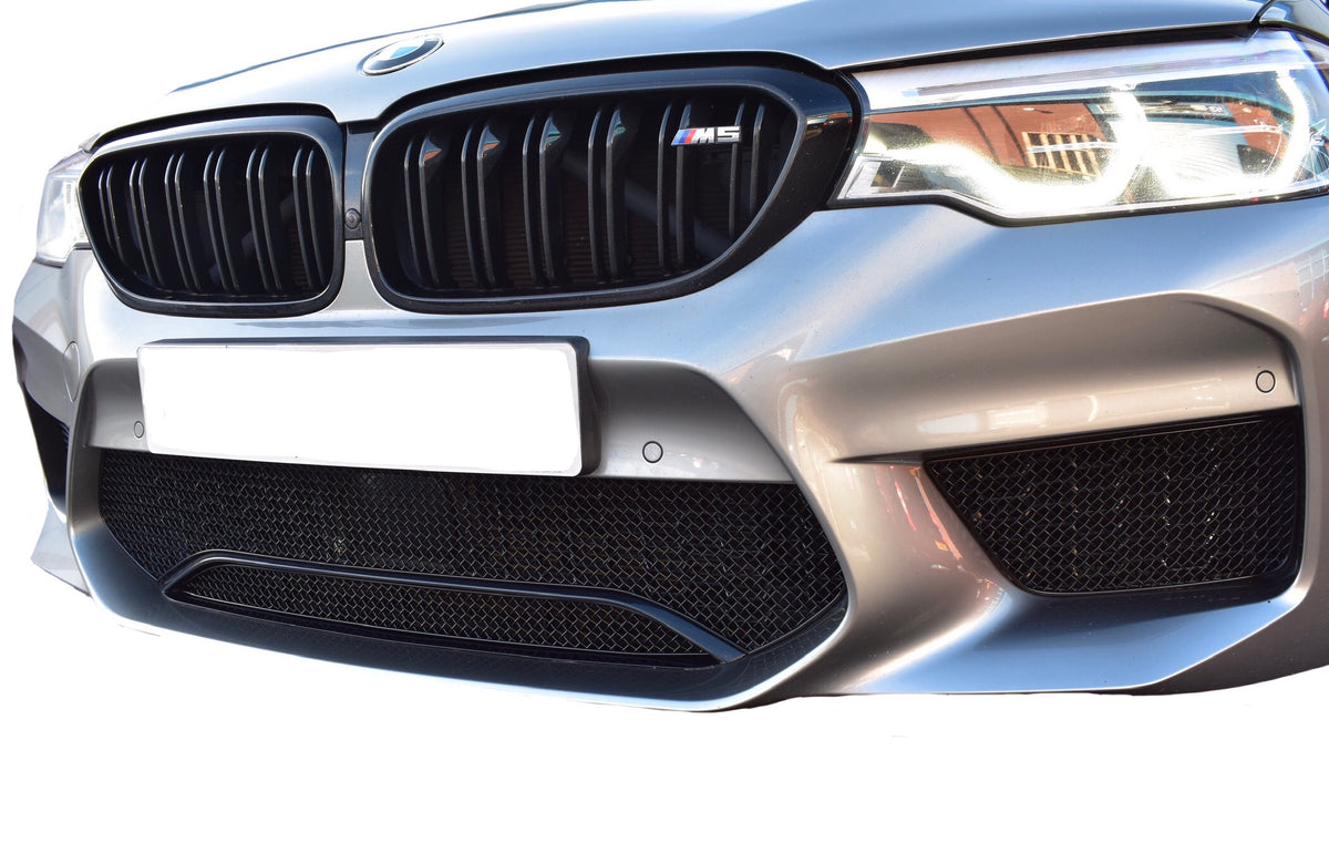 BMW M5 F90 Competition Zunsport Black Front Mesh Grille Set - image 1