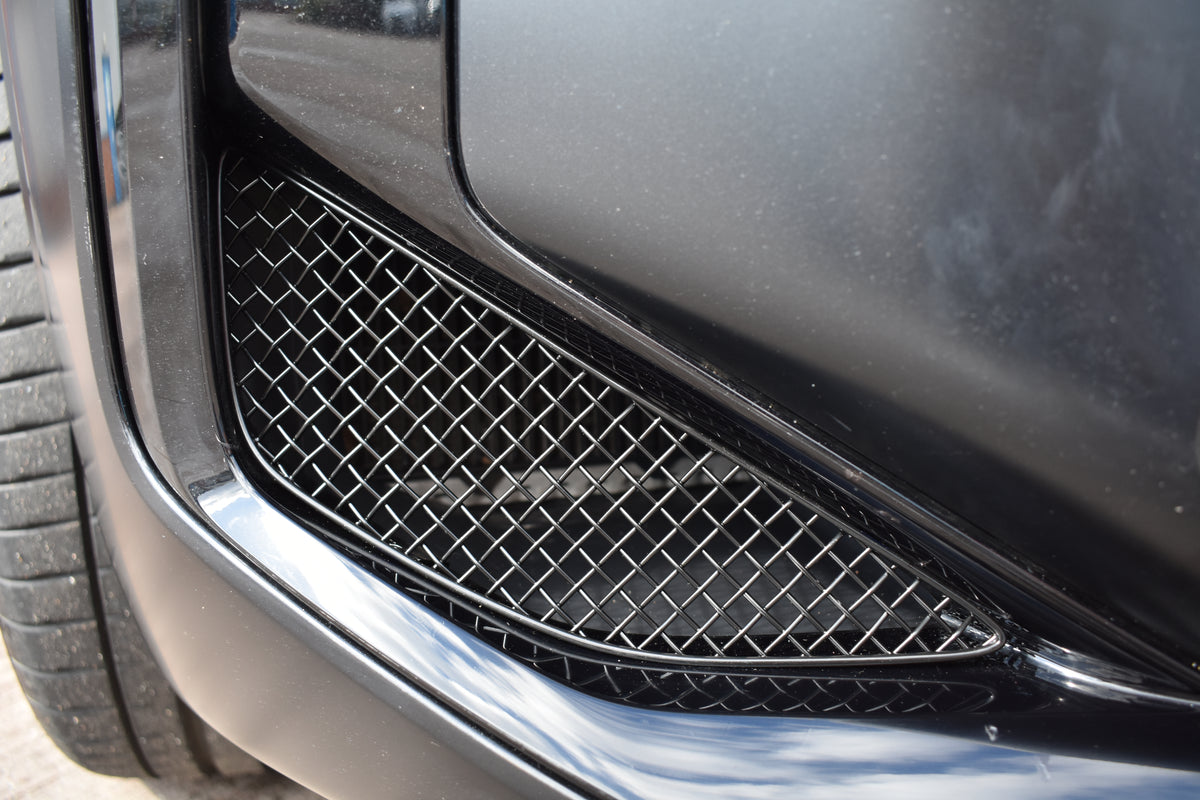 BMW X3 M X4 M Competition Zunsport Black Outer Front Mesh Grille Set - image 1