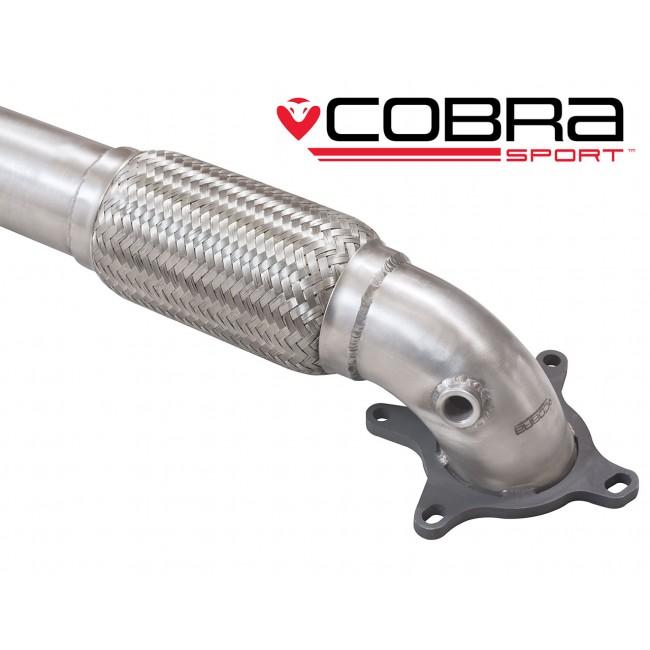 Audi A3 (8P) 2.0 TFSI Quattro (3 Door) Front Pipe Sports Cat / De-Cat Performance Exhaust