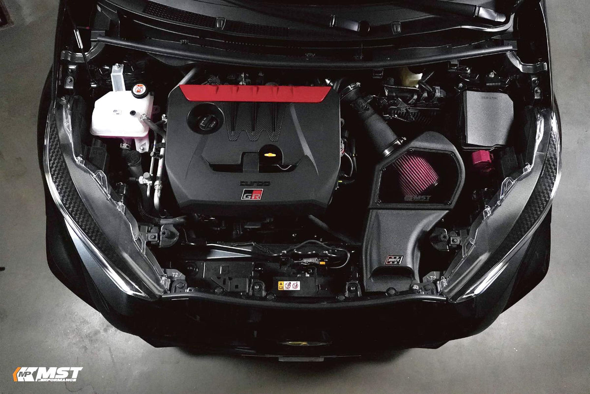 MST Performance Intake Air Filter Induction Kit For Toyota Yaris GR - Black Hose