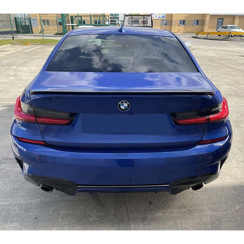 BMW G20 3 SERIES 2018-2020 GLOSS BLACK FULL KIT (ROUND EXHAUST) - V1