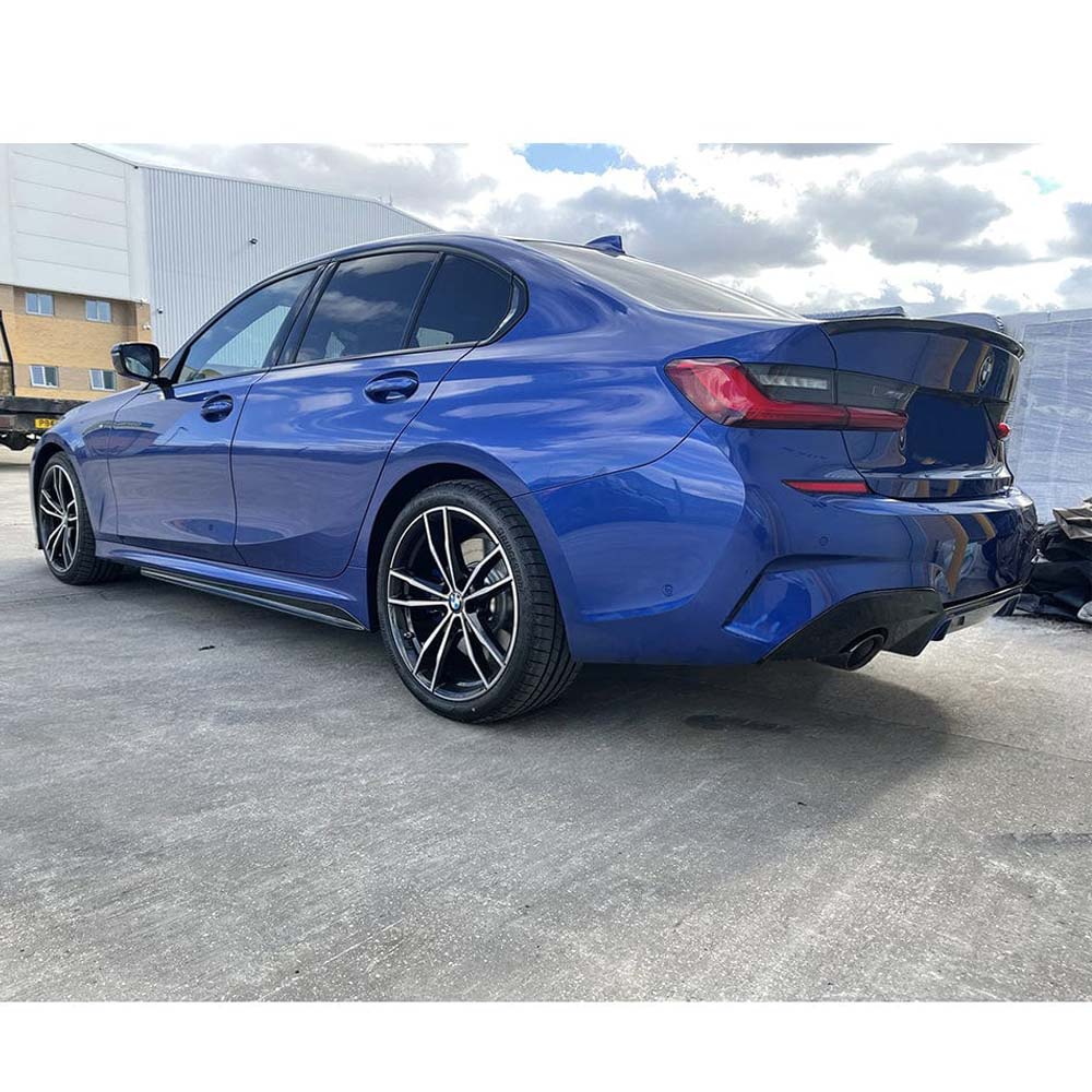 BMW G20 3 SERIES 2018-2020 GLOSS BLACK FULL KIT (ROUND EXHAUST) - V1