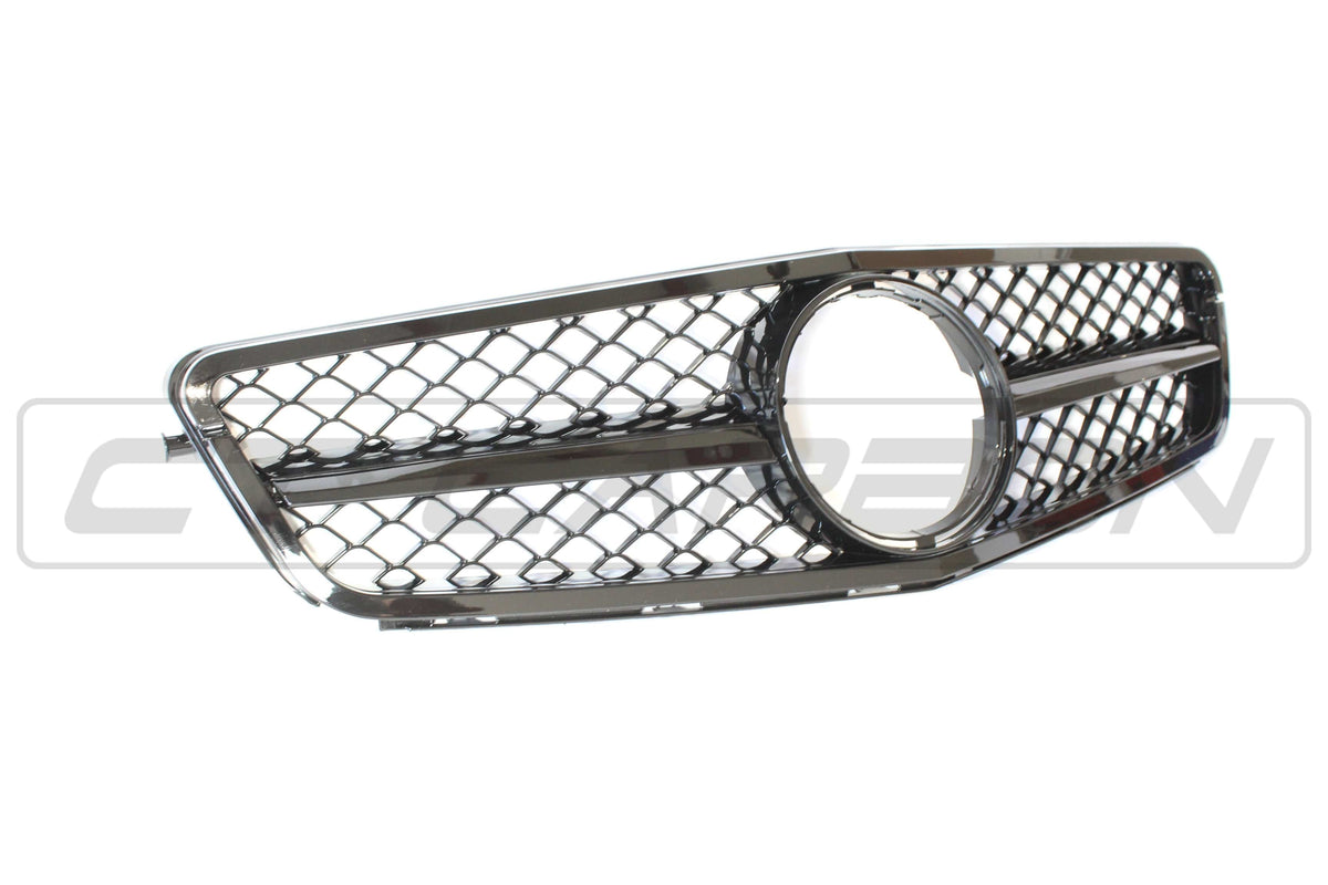 MERCEDES W204 C CLASS 2012-2015 GLOSS BLACK GRILLE