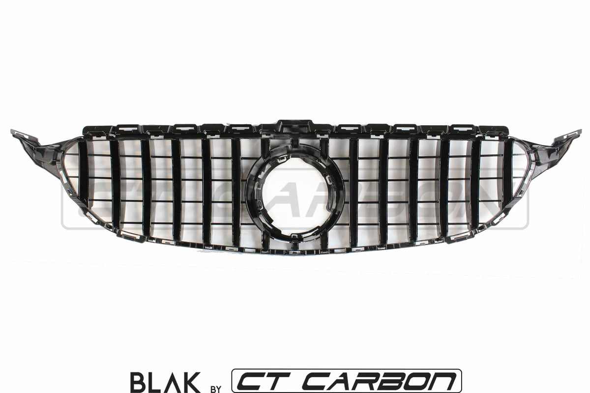 MERCEDES W205 C63 AMG 2014-2018 AMG GT BLACK GRILLE (WITH CAMERA)