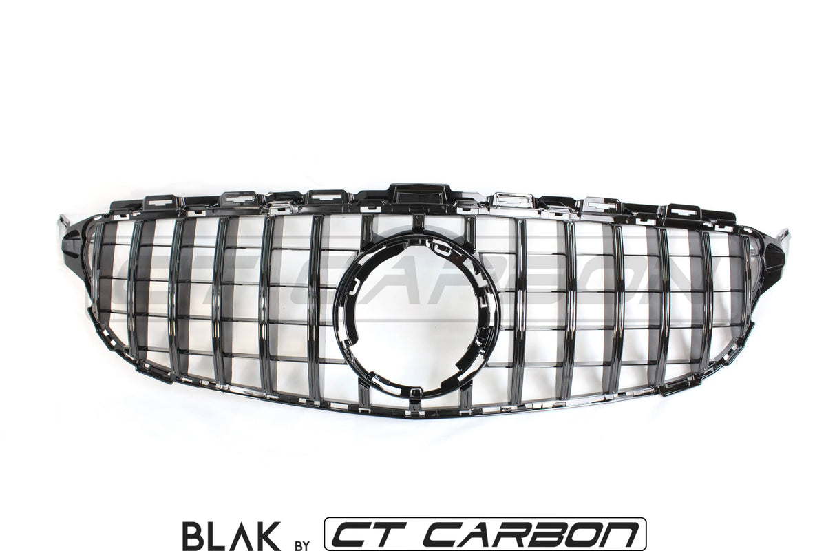 MERCEDES W205 C63 AMG 2014-2018 AMG GT BLACK GRILLE (WITHOUT CAMERA)