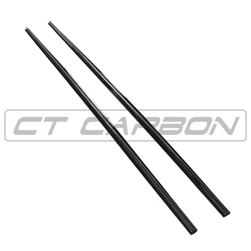 VOLKSWAGEN POLO MK5 2014-2017 GLOSS BLACK SIDE SKIRTS