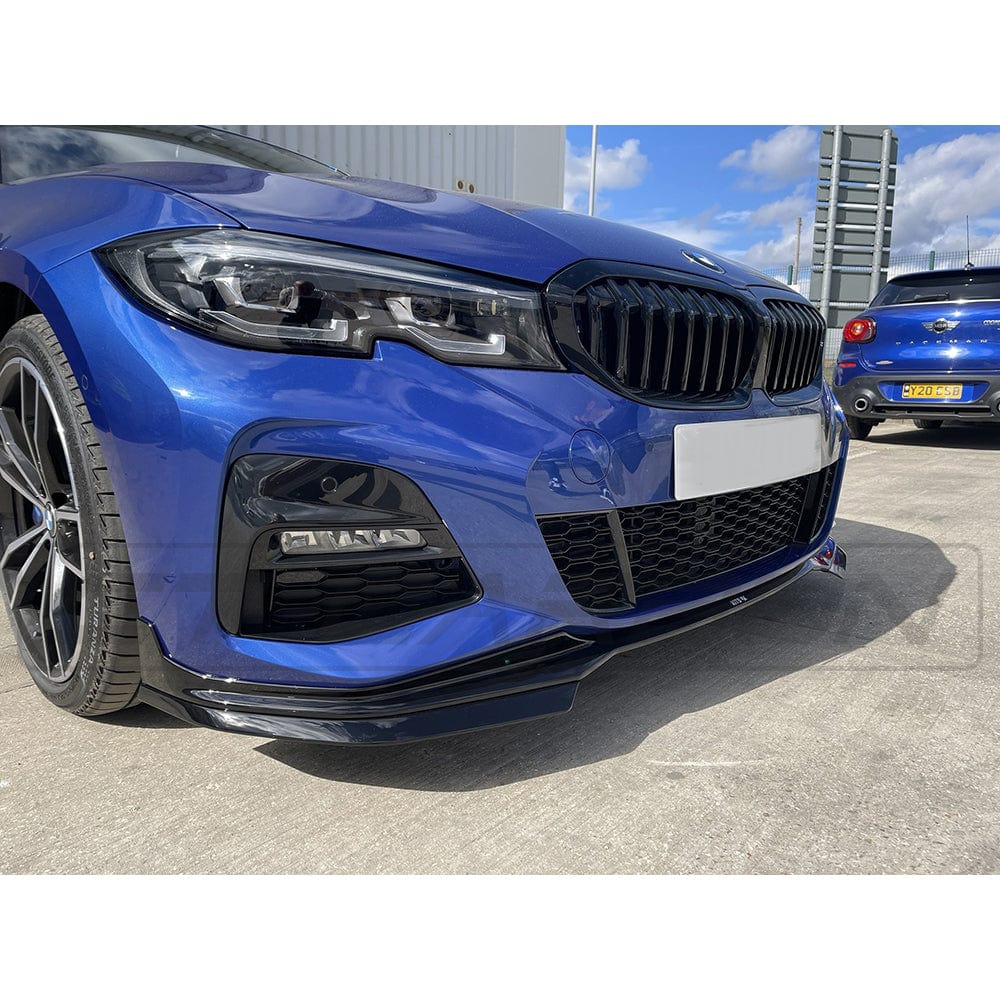 BMW 3 SERIES G20/G21 PRE LCI GLOSS BLACK SPLITTER - V1