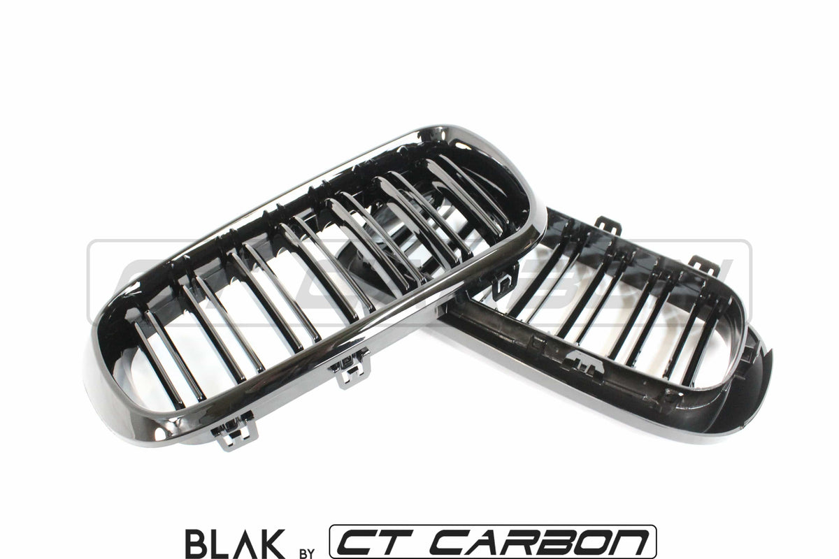 BMW X5M/X6M F16 & F15 2014-2018 DOUBLE SLAT GRILLES