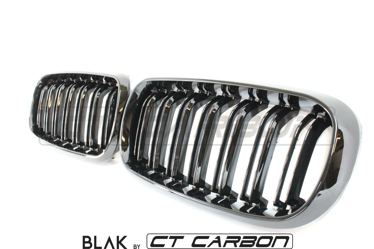 BMW X5M/X6M F16 & F15 2014-2018 DOUBLE SLAT GRILLES