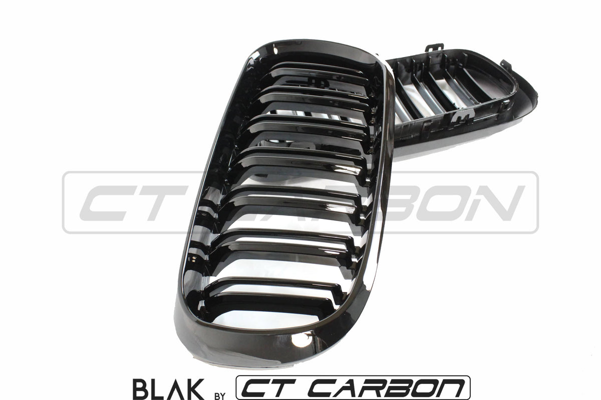 BMW X5M/X6M F16 & F15 2014-2018 DOUBLE SLAT GRILLES