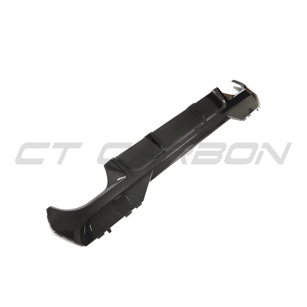 BMW G22/G23 4 SERIES 2020-2024 PRE-LCI CARBON FIBRE DIFFUSER - V1