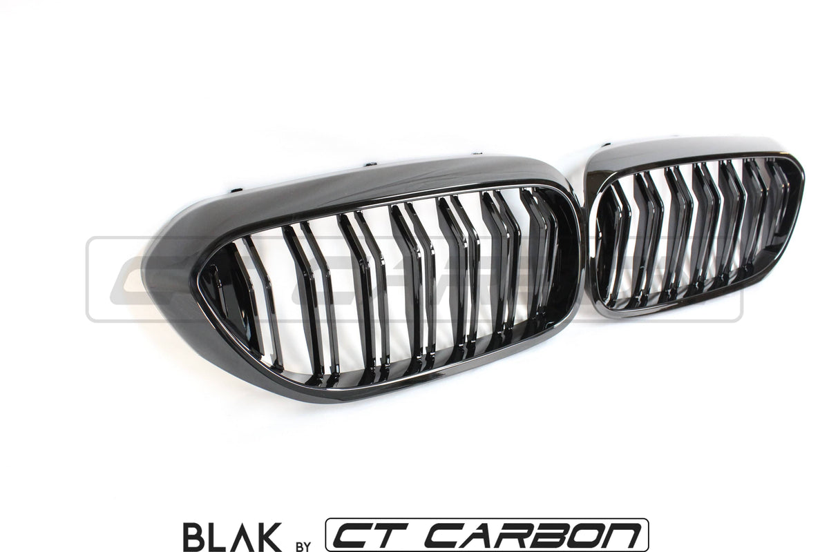 BMW M5 F90 / 5 SERIES G30/G31 DOUBLE SLAT BLACK GRILLES