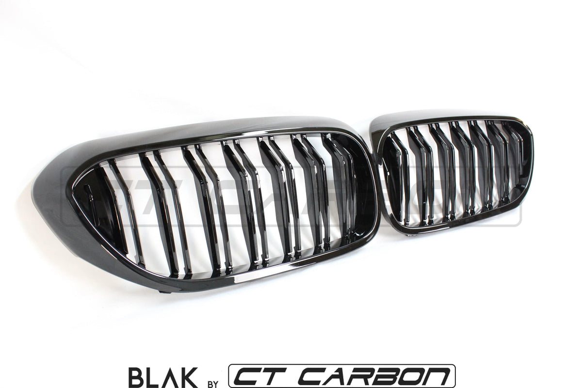 BMW M5 F90 / 5 SERIES G30/G31 DOUBLE SLAT BLACK GRILLES