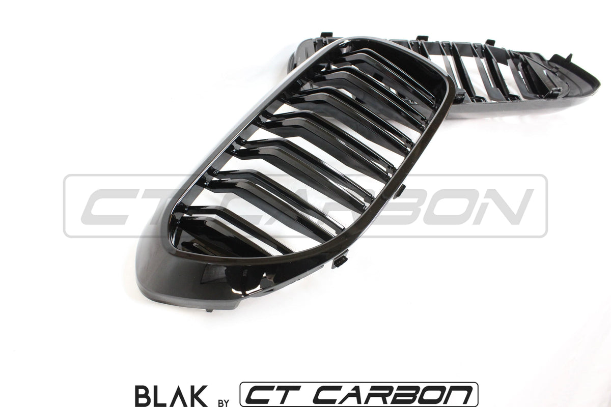 BMW M5 F90 / 5 SERIES G30/G31 DOUBLE SLAT BLACK GRILLES