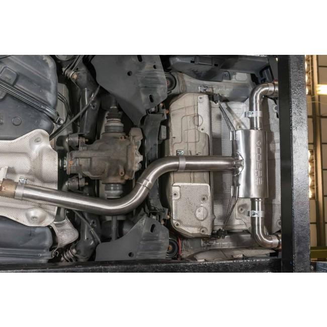 BMW 335D (F30) Dual Exit 340i Style Exhaust Conversion