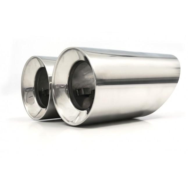 BMW M140i Exhaust Tailpipes - Larger 3.5" M Performance Tips - Replacement Slip-on OE Style