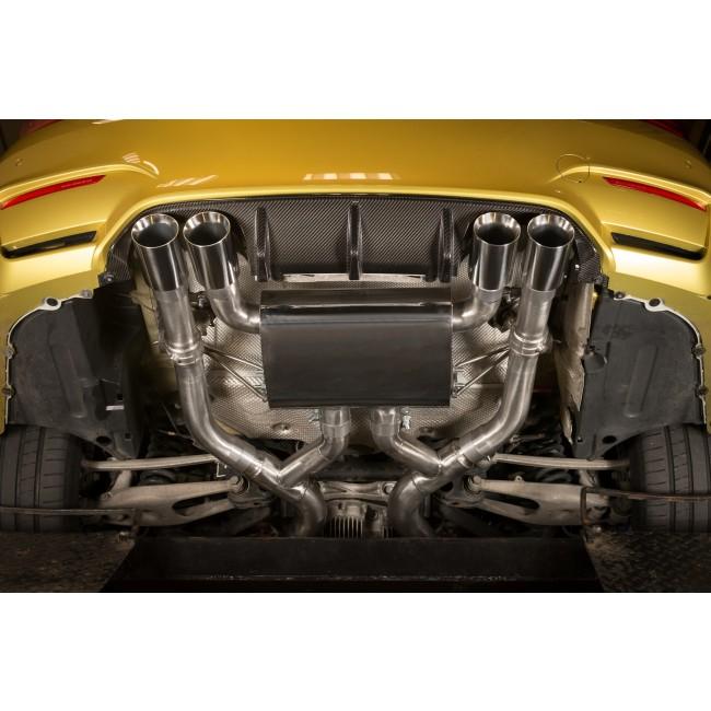 BMW M4 (F82) Coupe 3" Valved Primary Cat Back Performance Exhaust